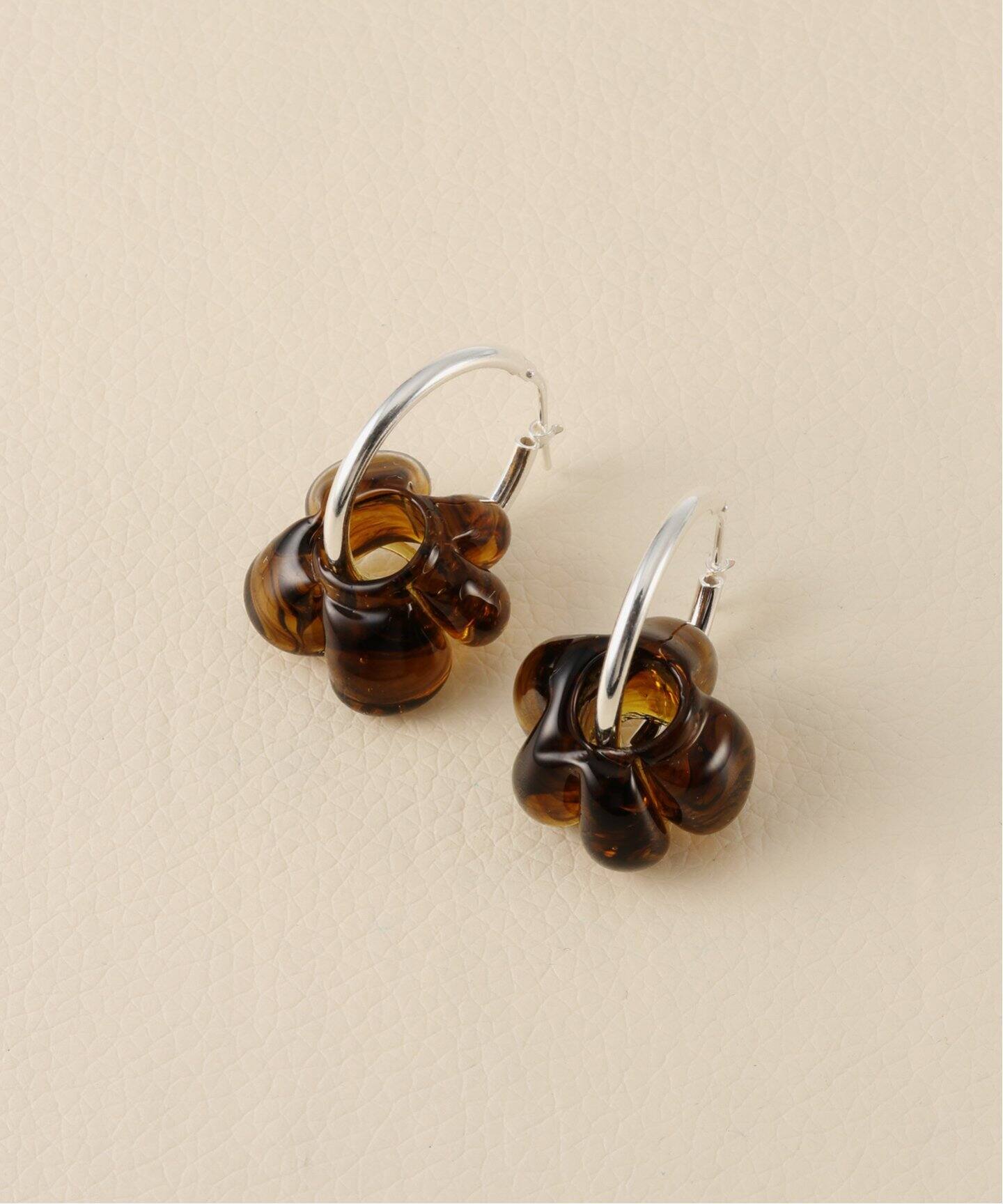SISI JOIA/シシ ジョイア】 SLIGHTY BIGGER FLEUR：ピアス（ピアス（両