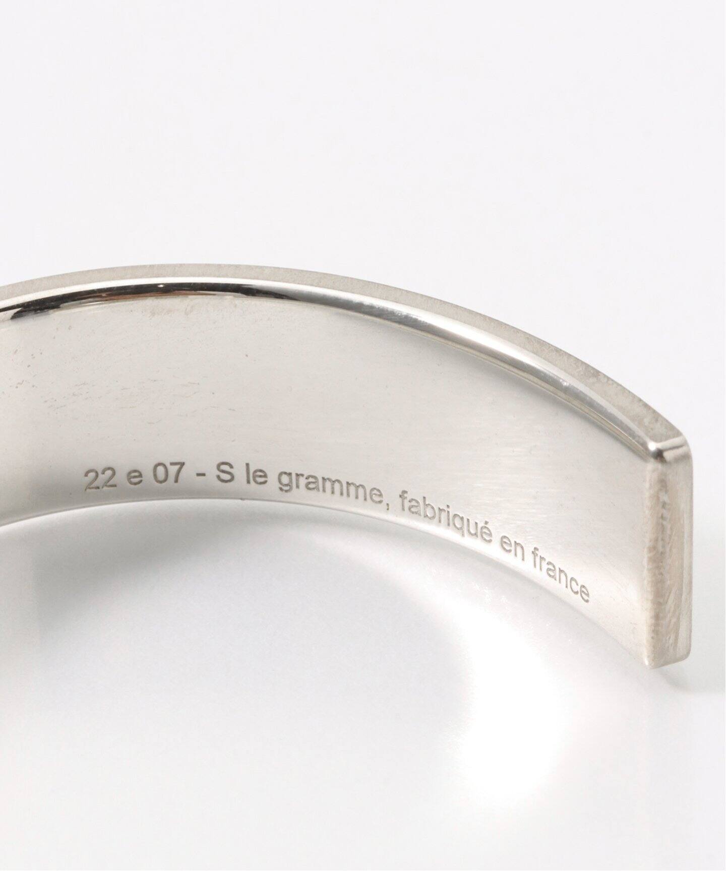 LE GRAMME 33G BRUSHED RIBBON BRACELET（ブレスレット・バングル 