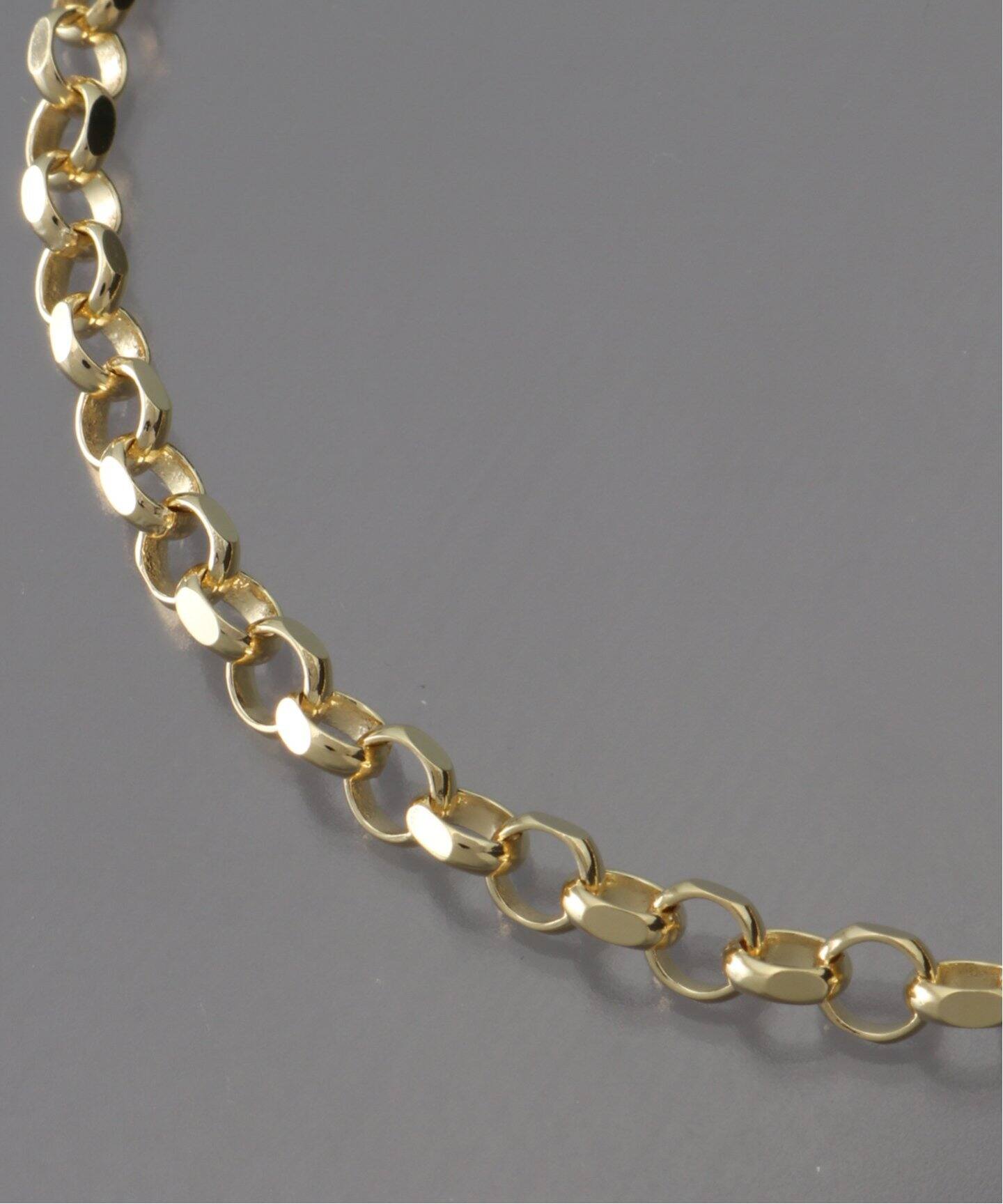 HATTON LABS GOLD DIAMOND CUT BELCHER CHAIN（ネックレス）｜BOICE 