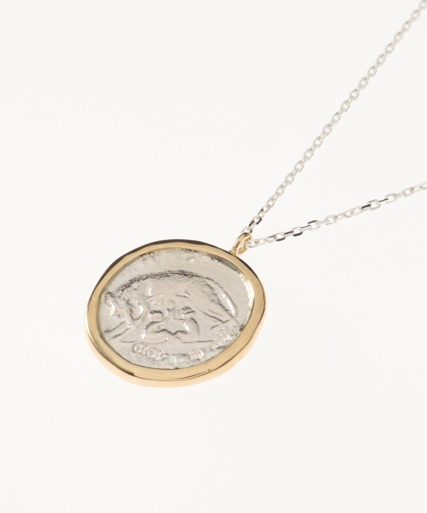 GIGI/ジジ】別注Roman coin necklace Romulus and Remus（ネックレス 