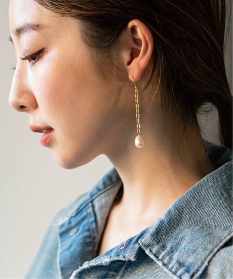 Mihokosakai チェーンパールピアス Noble ノーブル 公式のファッション通販 Baycrew S Store