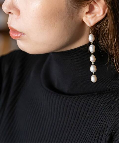 追加 Mihokosakai 5パールピアス Noble ノーブル 公式のファッション通販 Baycrew S Store