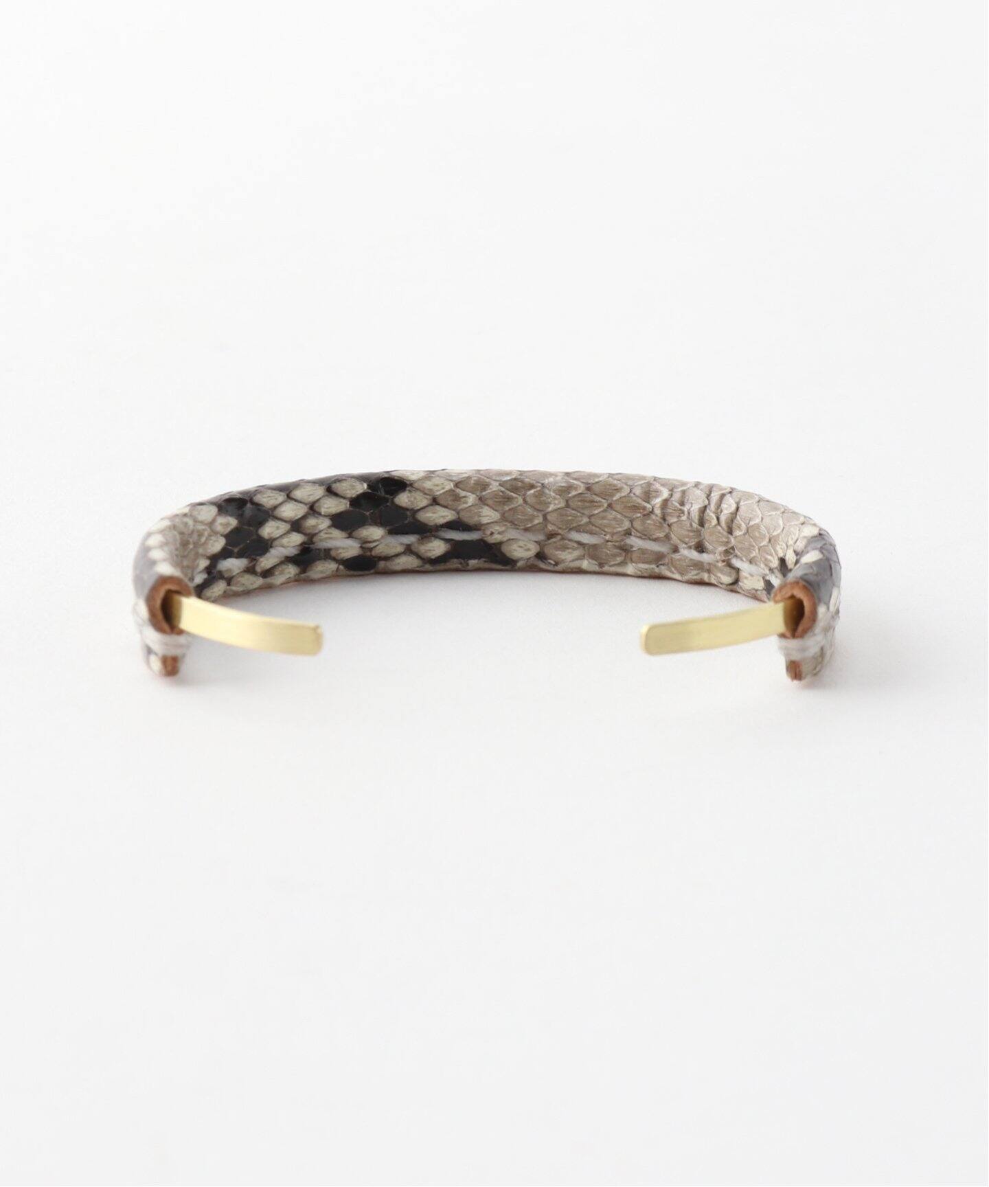 Hender Scheme / エンダースキーマ】python brass bangle S 