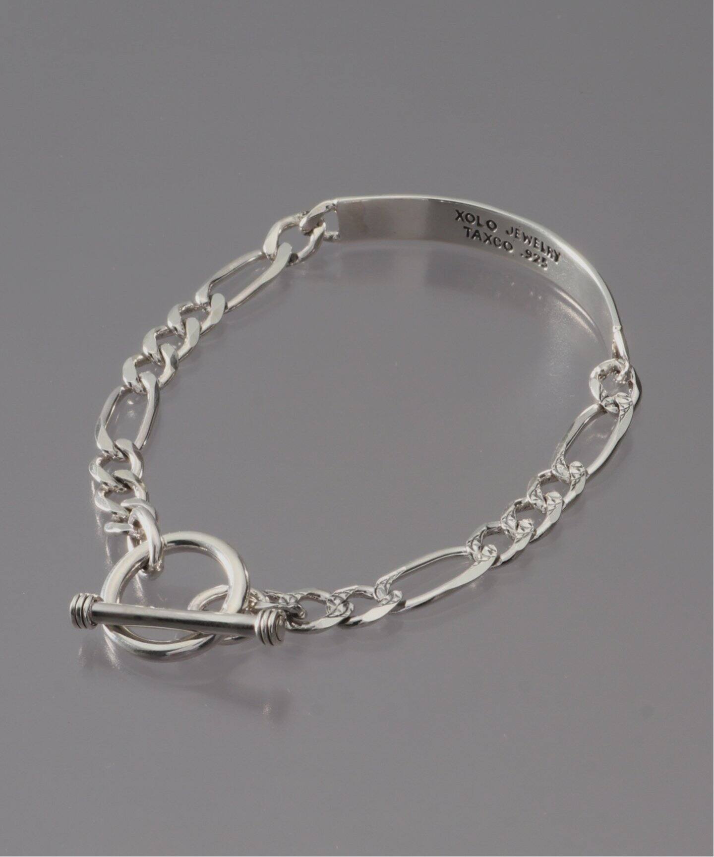 美品 XOLO Figaro Link Bracelet 6mm ショロ