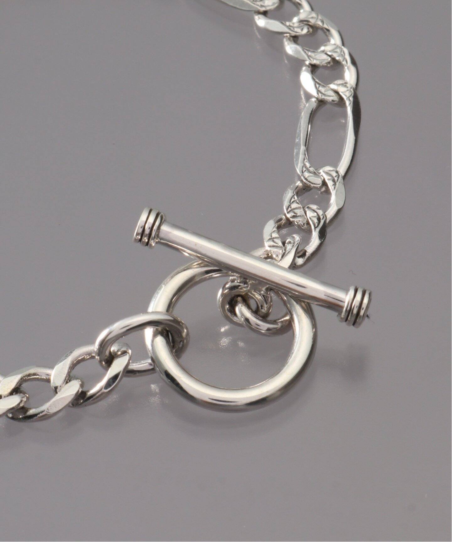 美品 XOLO Figaro Link Bracelet 6mm ショロ