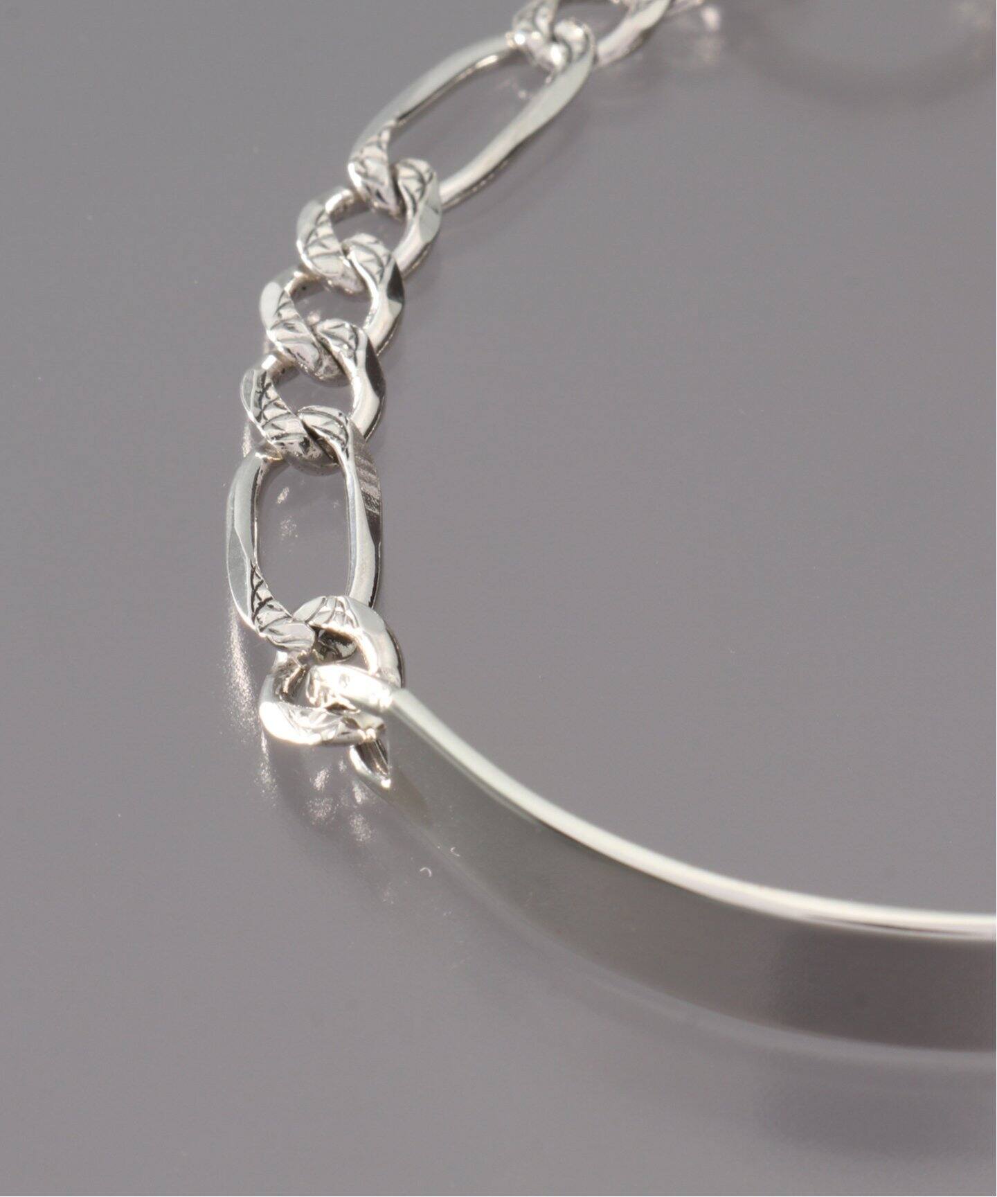 美品 XOLO Figaro Link Bracelet 6mm ショロ