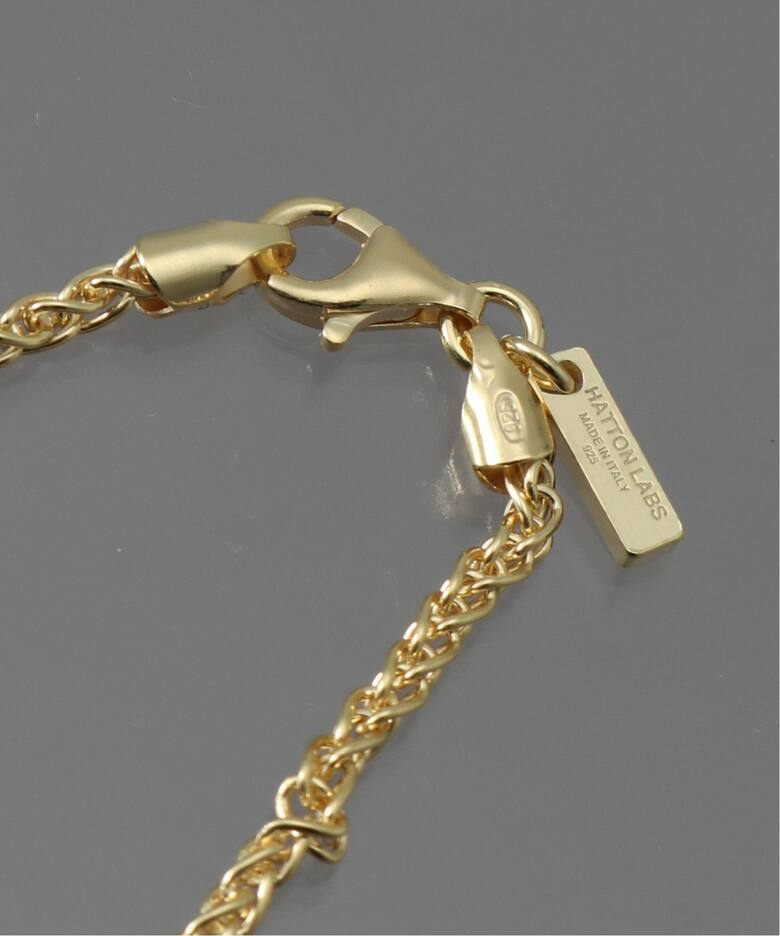 【HATTON LABS / ハットンラブス】GOLD ROPE CHAIN NECKLACE（ネックレス）｜PULP（パルプ）の通販