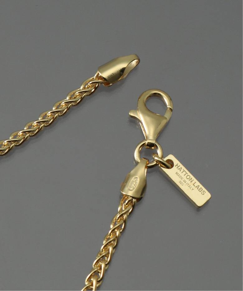 【HATTON LABS / ハットンラブス】GOLD ROPE CHAIN NECKLACE（ネックレス）｜PULP（パルプ）の通販