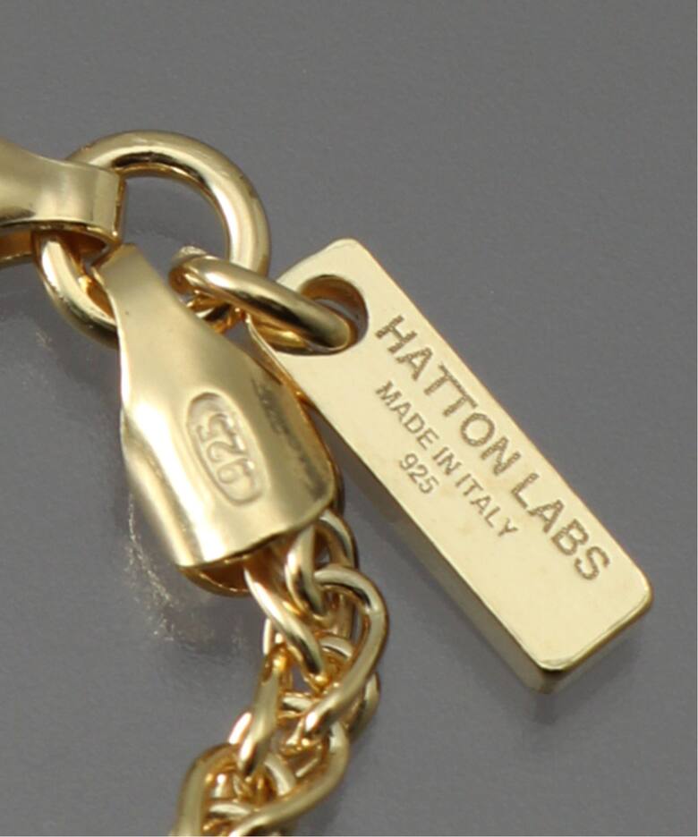 【HATTON LABS / ハットンラブス】GOLD ROPE CHAIN NECKLACE（ネックレス）｜PULP（パルプ）の通販