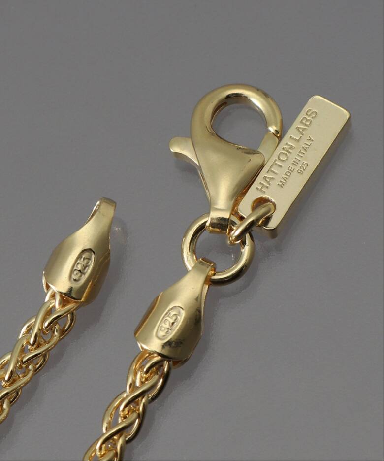 【HATTON LABS / ハットンラブス】GOLD ROPE CHAIN NECKLACE（ネックレス）｜PULP（パルプ）の通販
