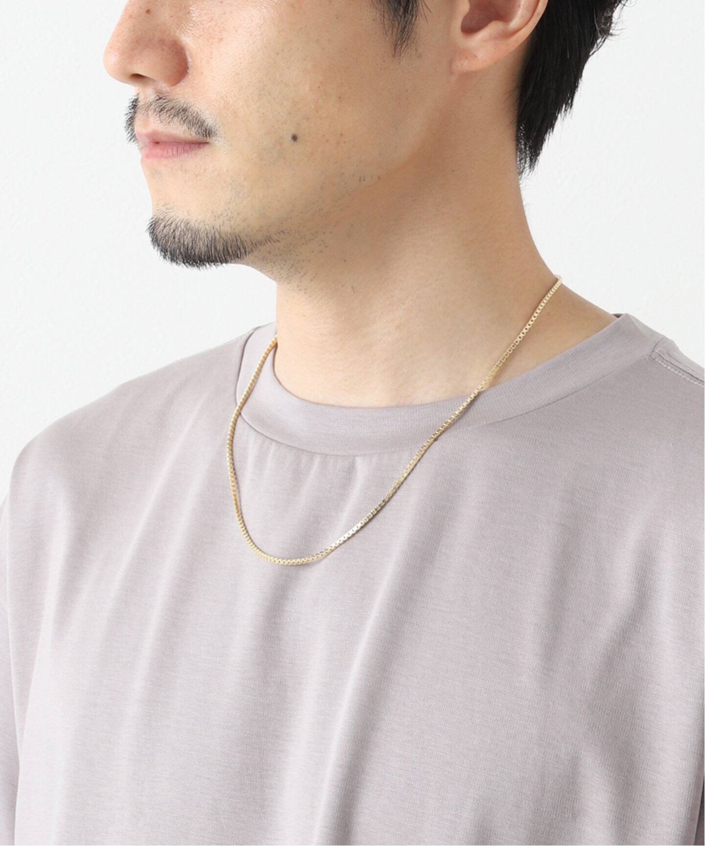TOM WOOD / トムウッド】SQUARE CHAIN GOLD 20.5inch（ネックレス  