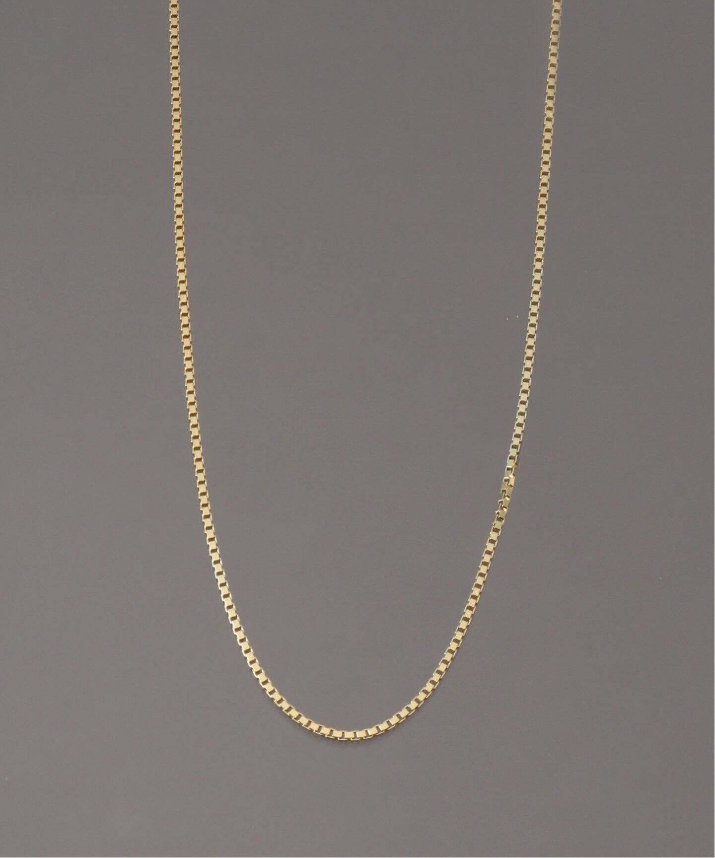 TOM WOOD / トムウッド】SQUARE CHAIN GOLD 24.5inch（ネックレス  