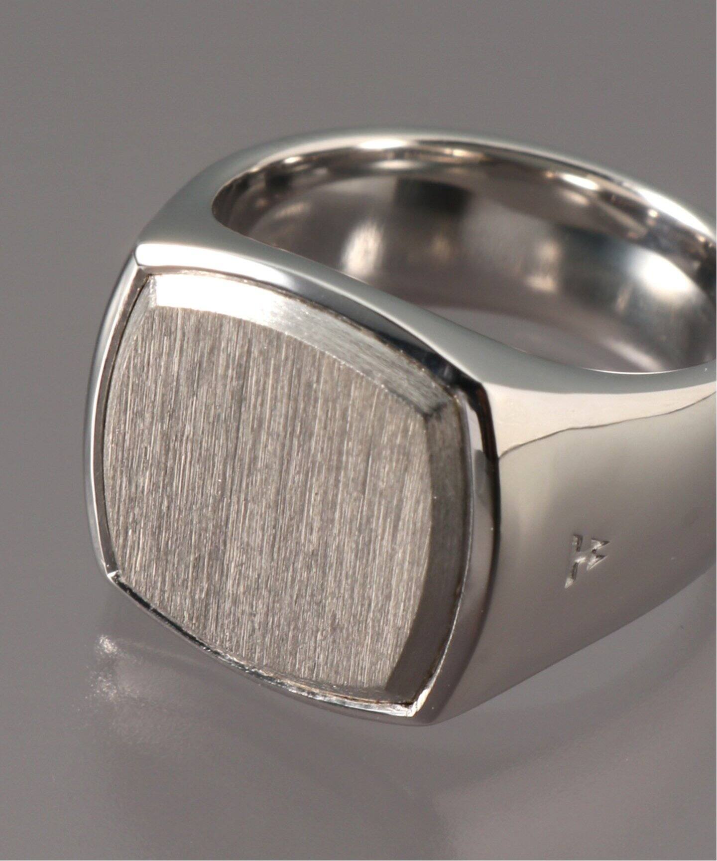 TOM WOOD / トムウッド】CUSHION SILVER TOP（リング）｜PULP 