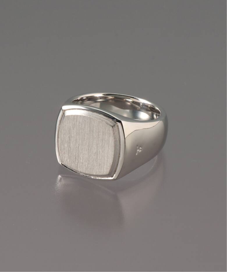 TOM WOOD / トムウッド】CUSHION SILVER TOP（リング）｜PULP（パルプ  