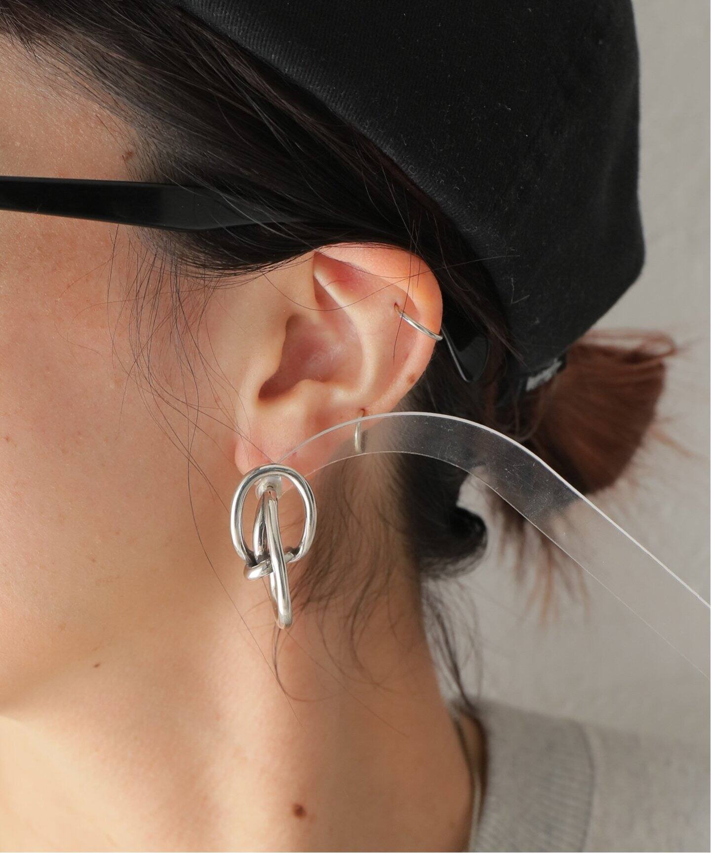 PHILIPPE AUDIBERT】EARRINGS ADENA：ピアス（両耳）（ピアス（両耳用 