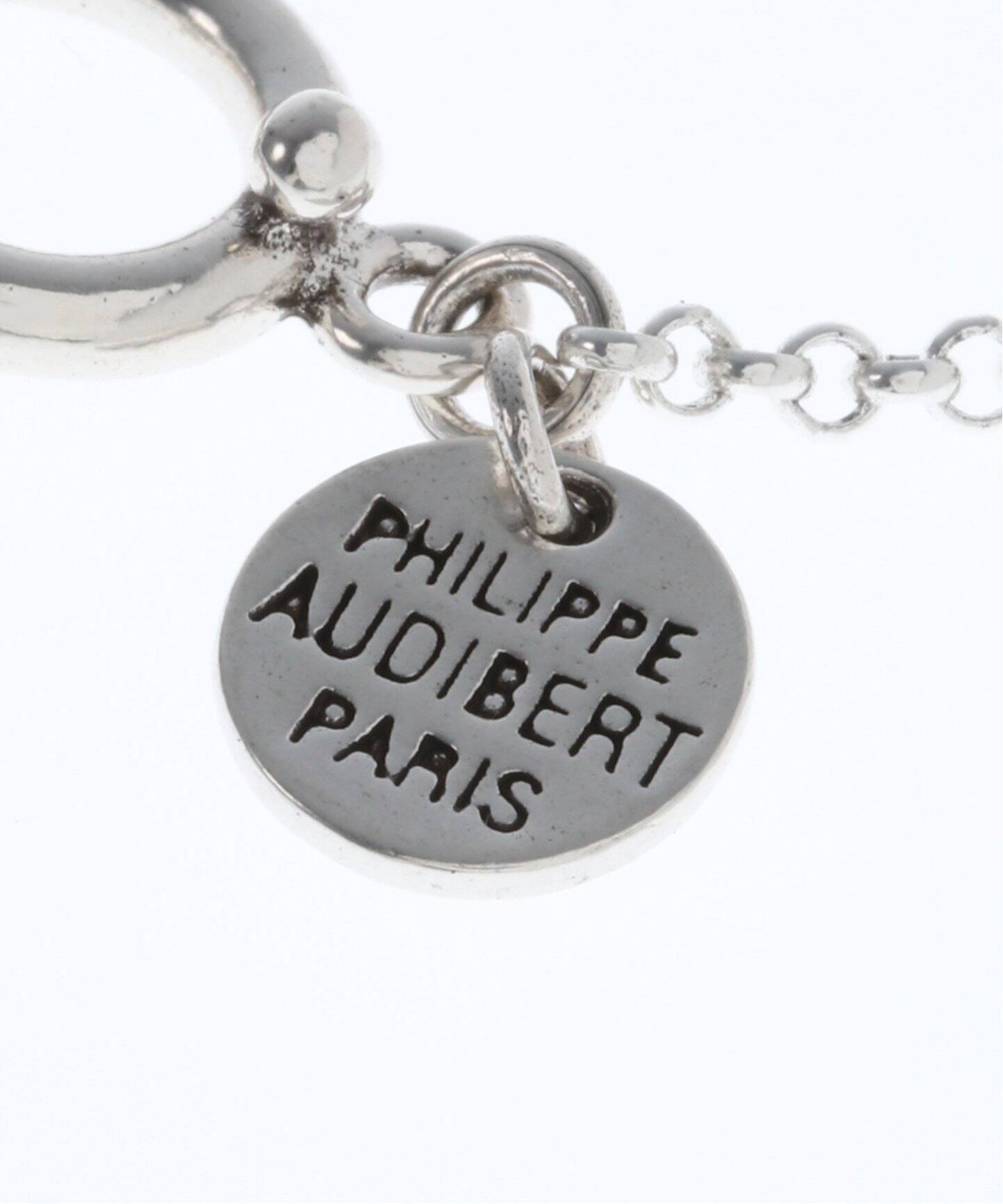 PHILIPPE AUDIBERT  ELKI ネックレス SLV ほぼ　新品 PHILIPPE AUDIBERT ELKI ネックレス SLV ほぼ 新品 アクセサリー