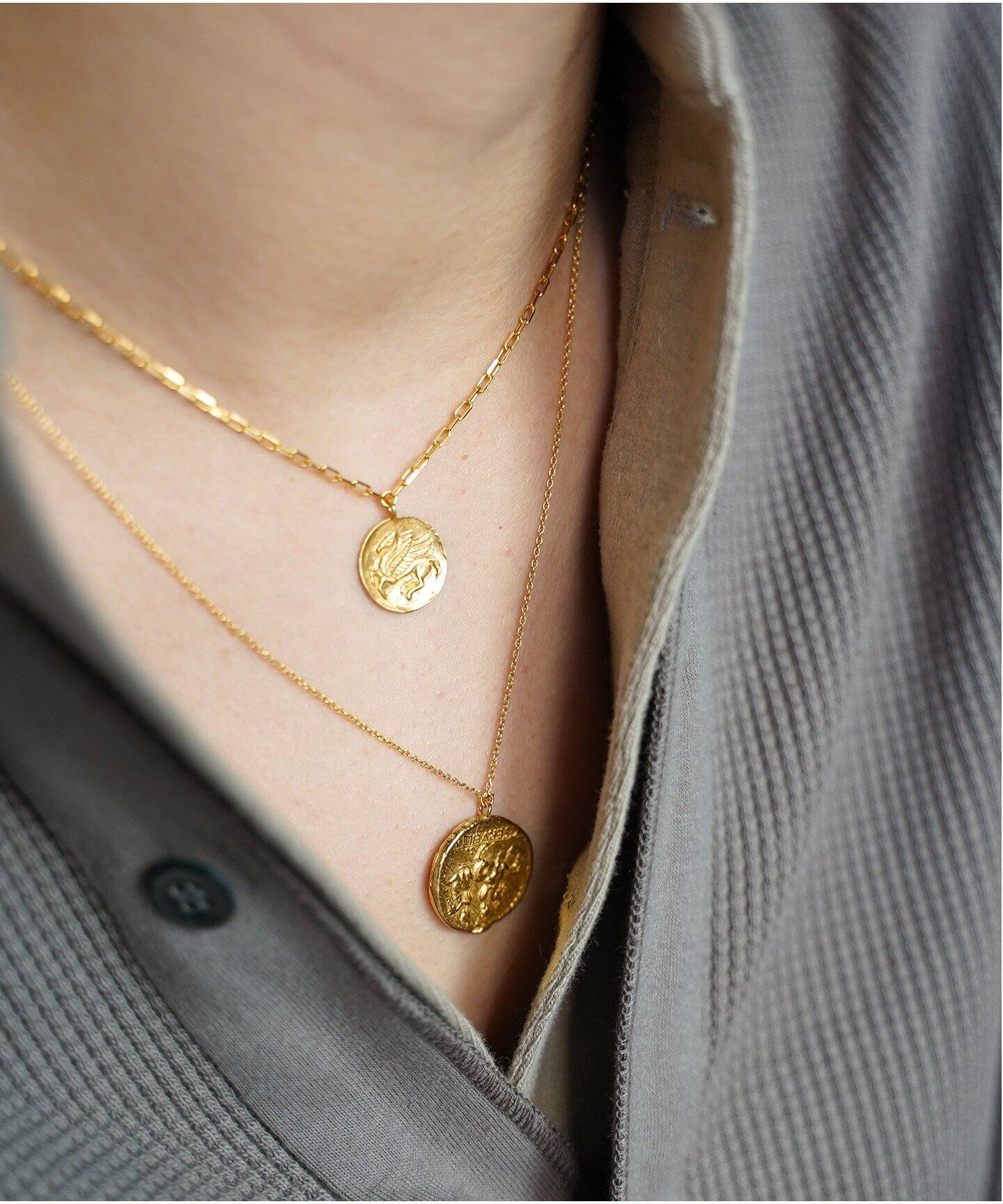 MARIHA マリハ コインネックレス ゴールド 45cm