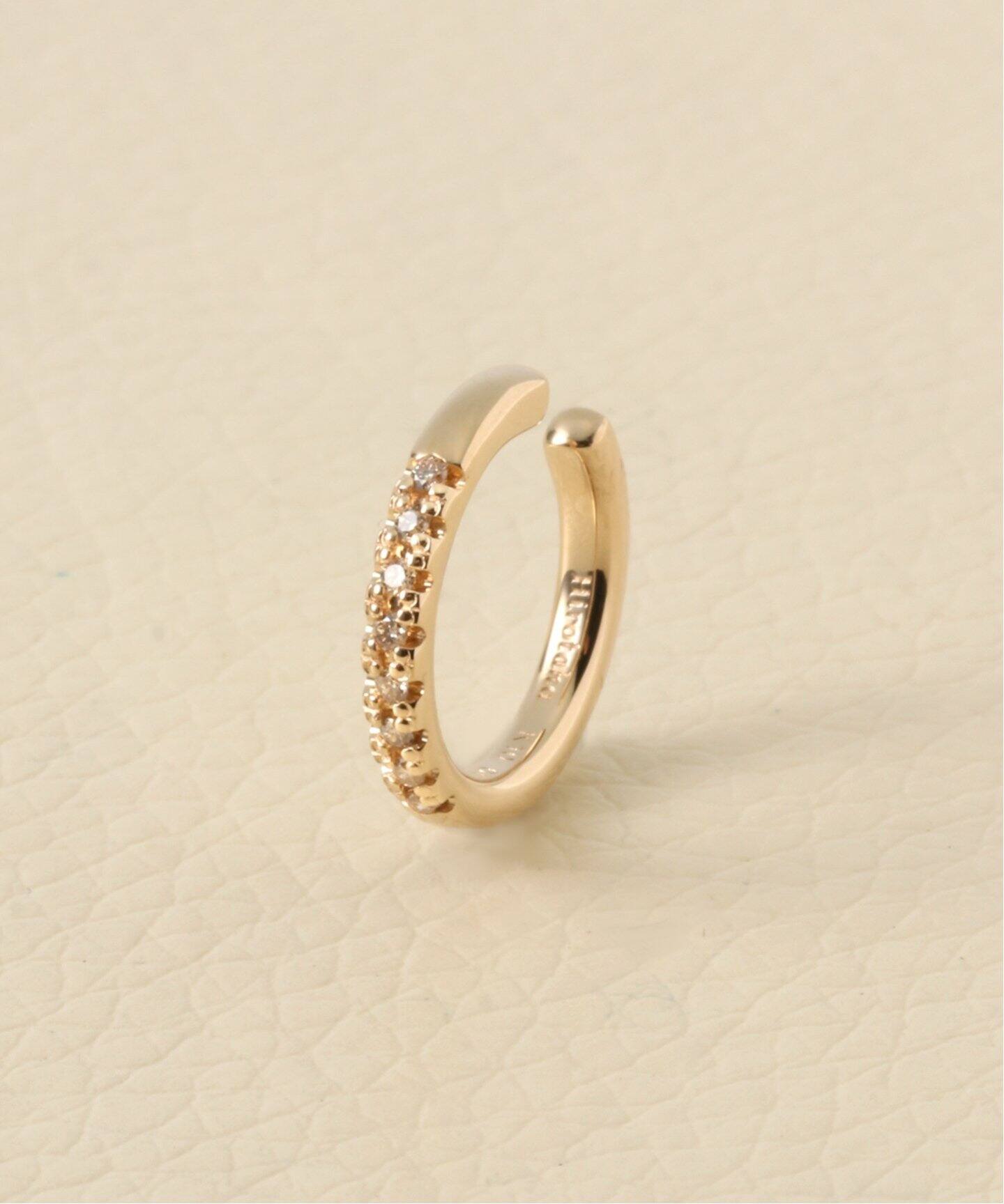 HIROTAKA/ヒロタカ】DiamondxEnamel イヤーカフ（片耳）（イヤーカフ  