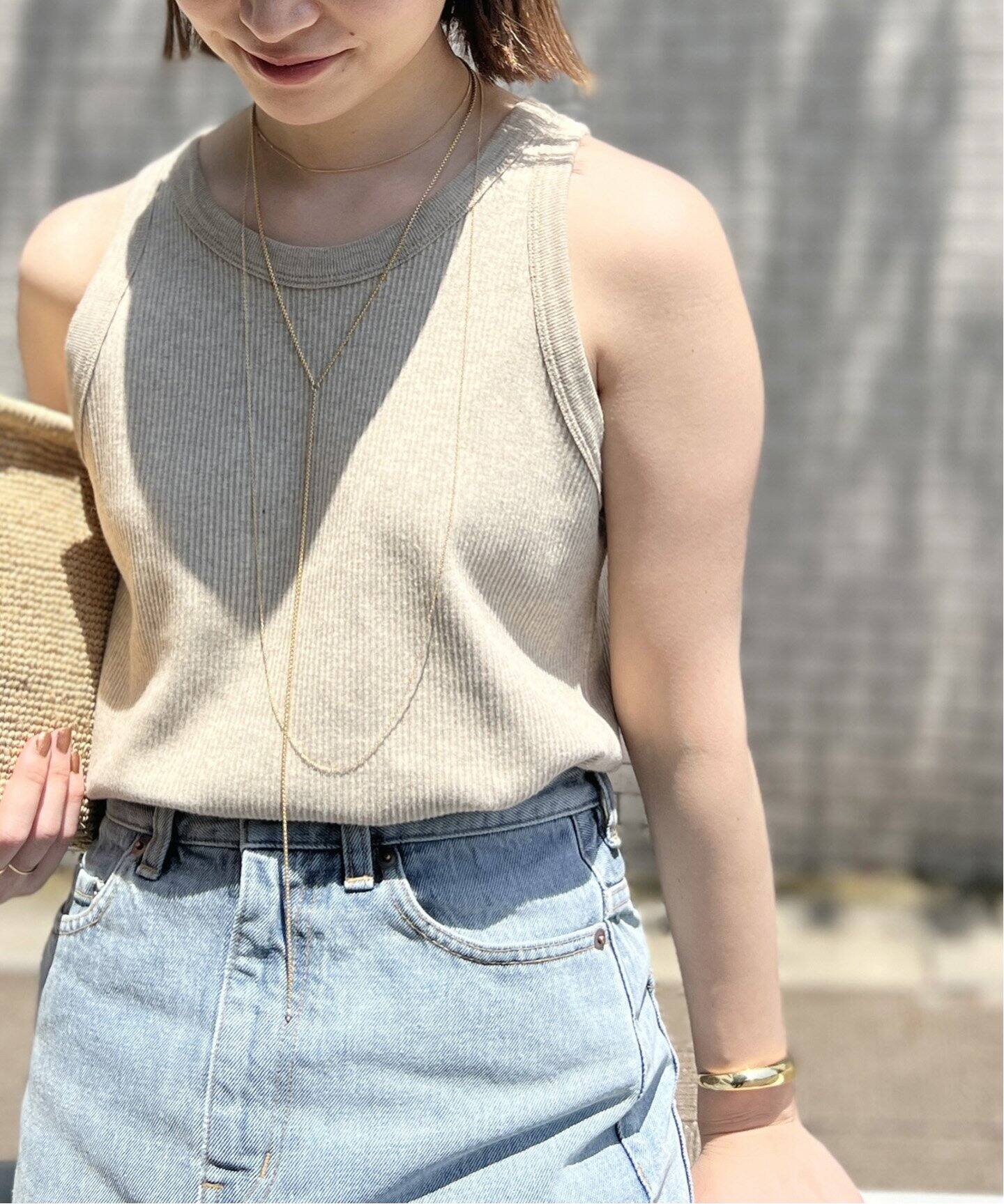 MARA SCALISE/マーラスカリス】 DEW ネックレス BOX CHAIN（ネックレス  