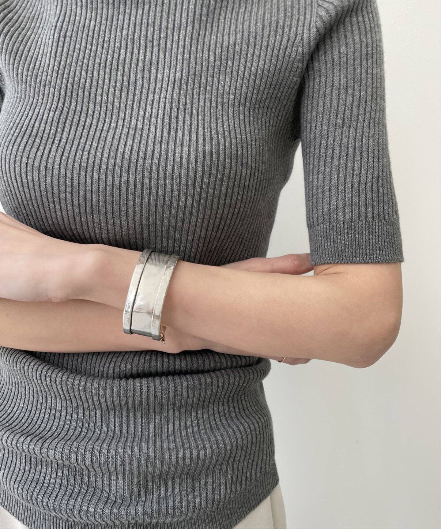 MARIA RUDMAN/マリアルドマン】SILVER BANGLE（ブレスレット・バングル  