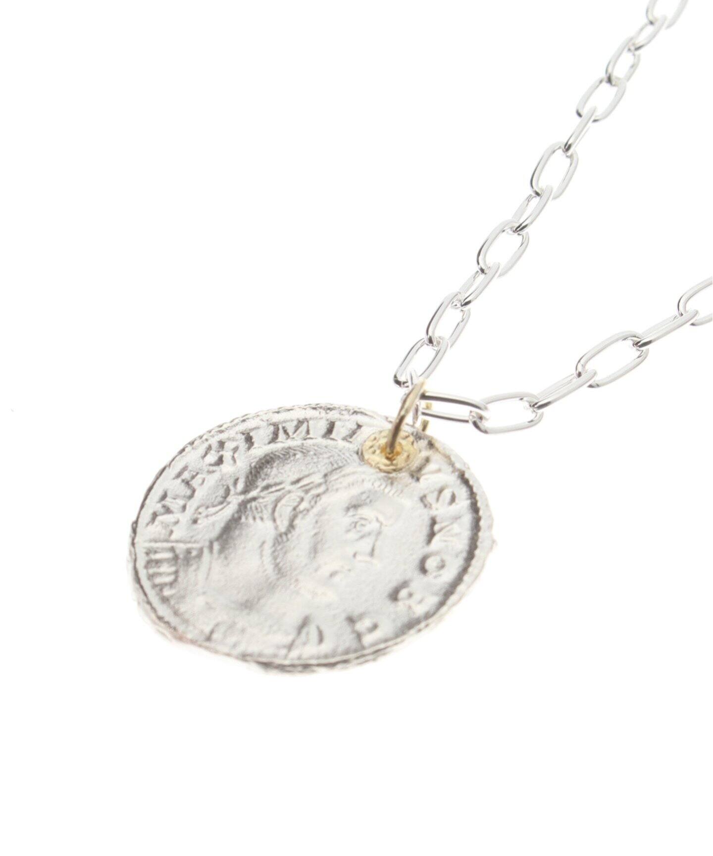 GIGI/ジジ】Roman Coin Necklace (FOLLIS)（ネックレス）｜L  
