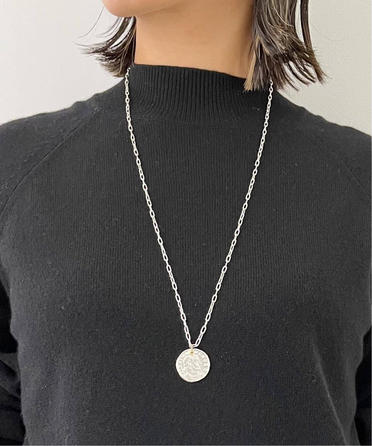 GIGI/ジジ】Roman Coin Necklace (FOLLIS)（ネックレス）｜L  
