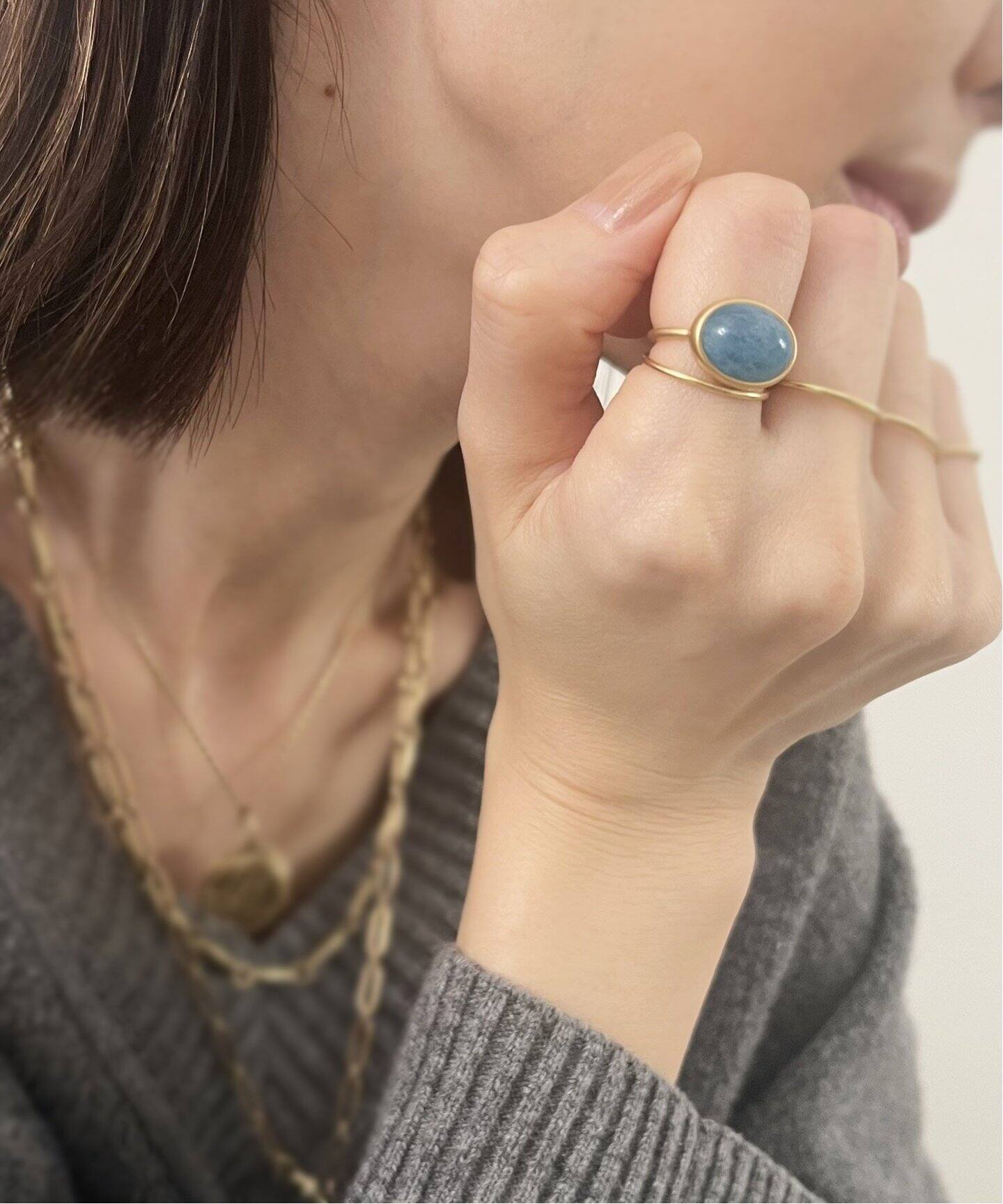 MARIHA/マリハ】アクアマリン Ring（リング）｜L 