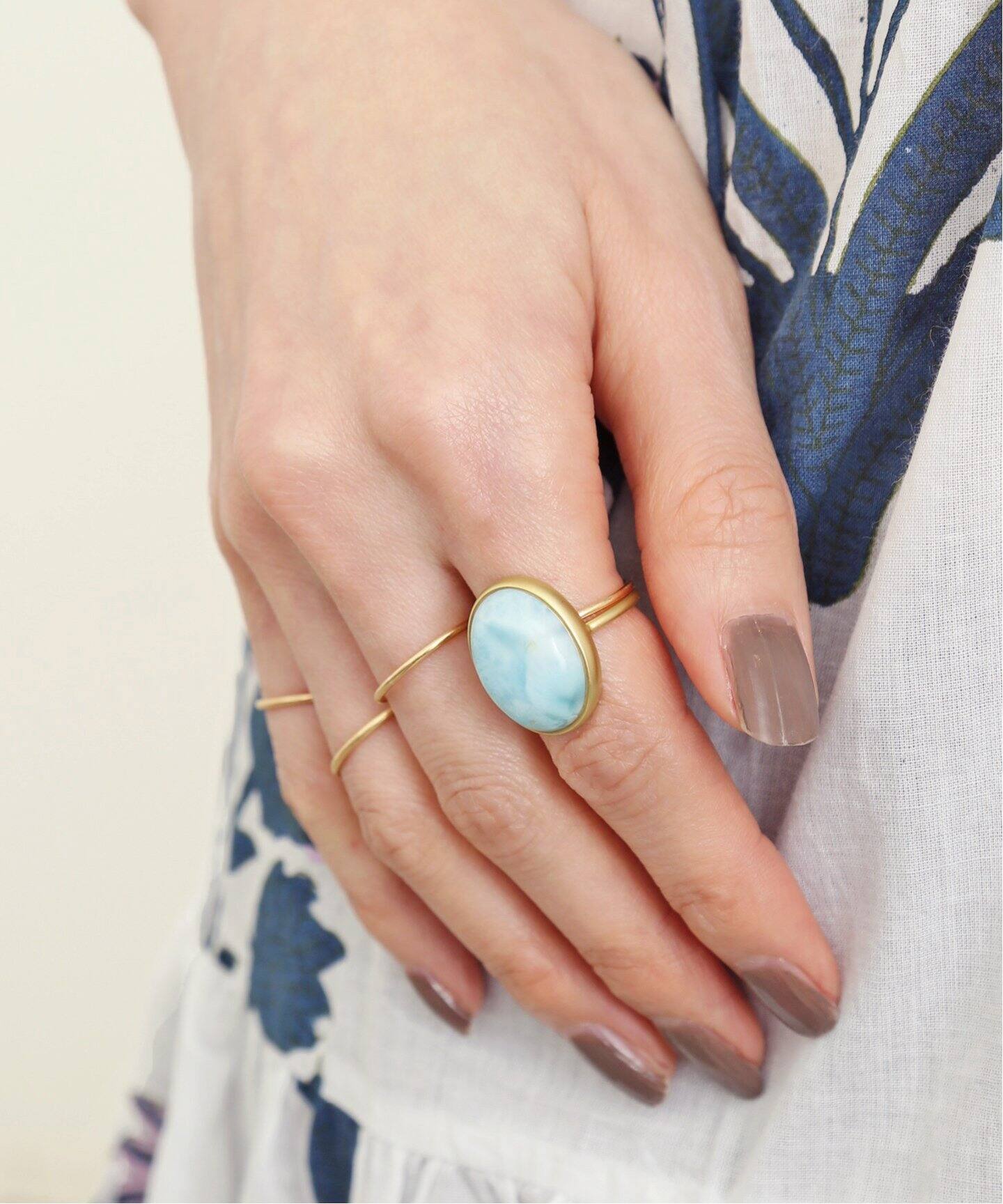 MARIHA/マリハ】ラリマー Ring（リング）｜L 