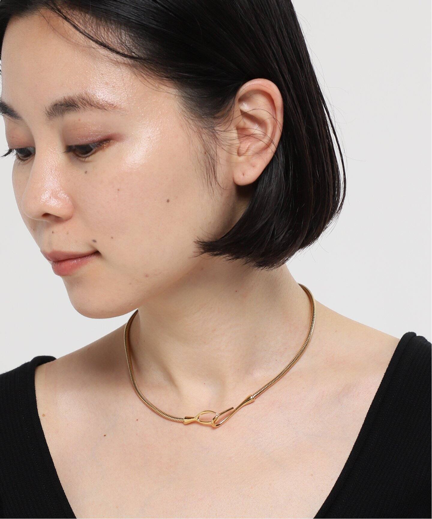 BONEE / ボーニー】SNAKE necklace (Gold)（ネックレス）｜AP STUDIO  