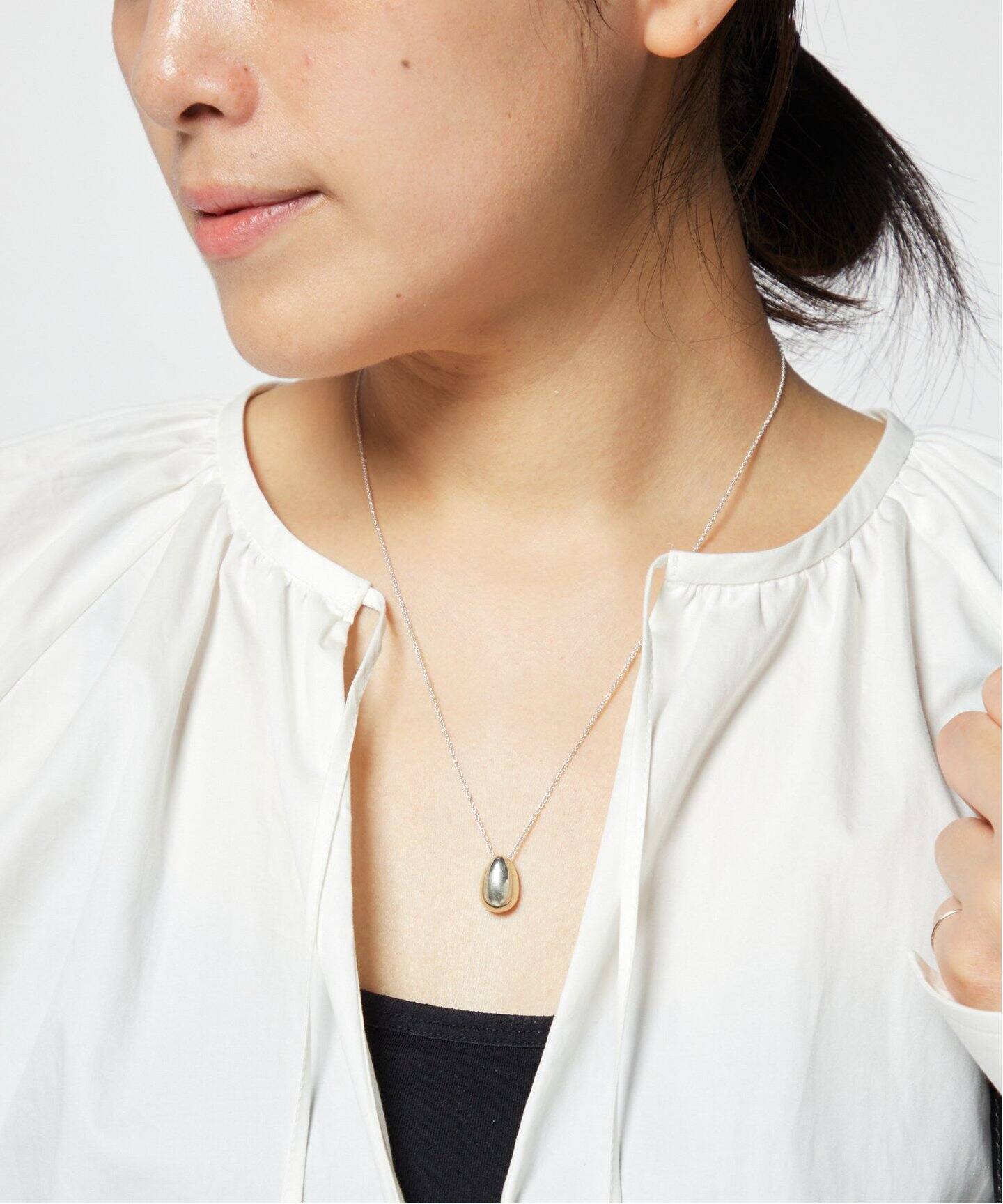 SOPHIE BUHAI/ソフィ ブハイ】Tiny Egg Pendant（ネックレス）｜AP 