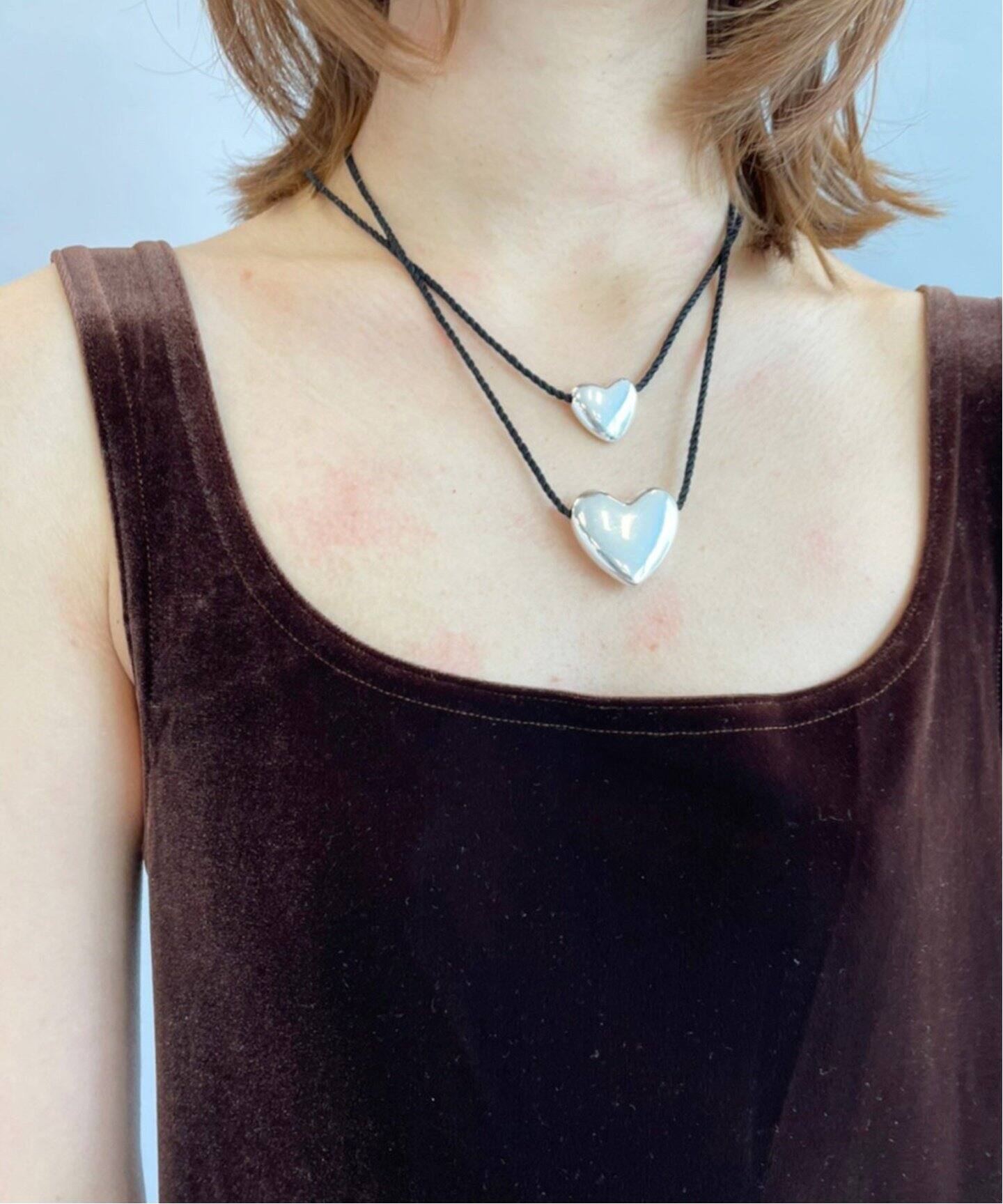 追加》【ANNIKA INEZ/アニカイネズ】ミニハートチョーカー（ネックレス  