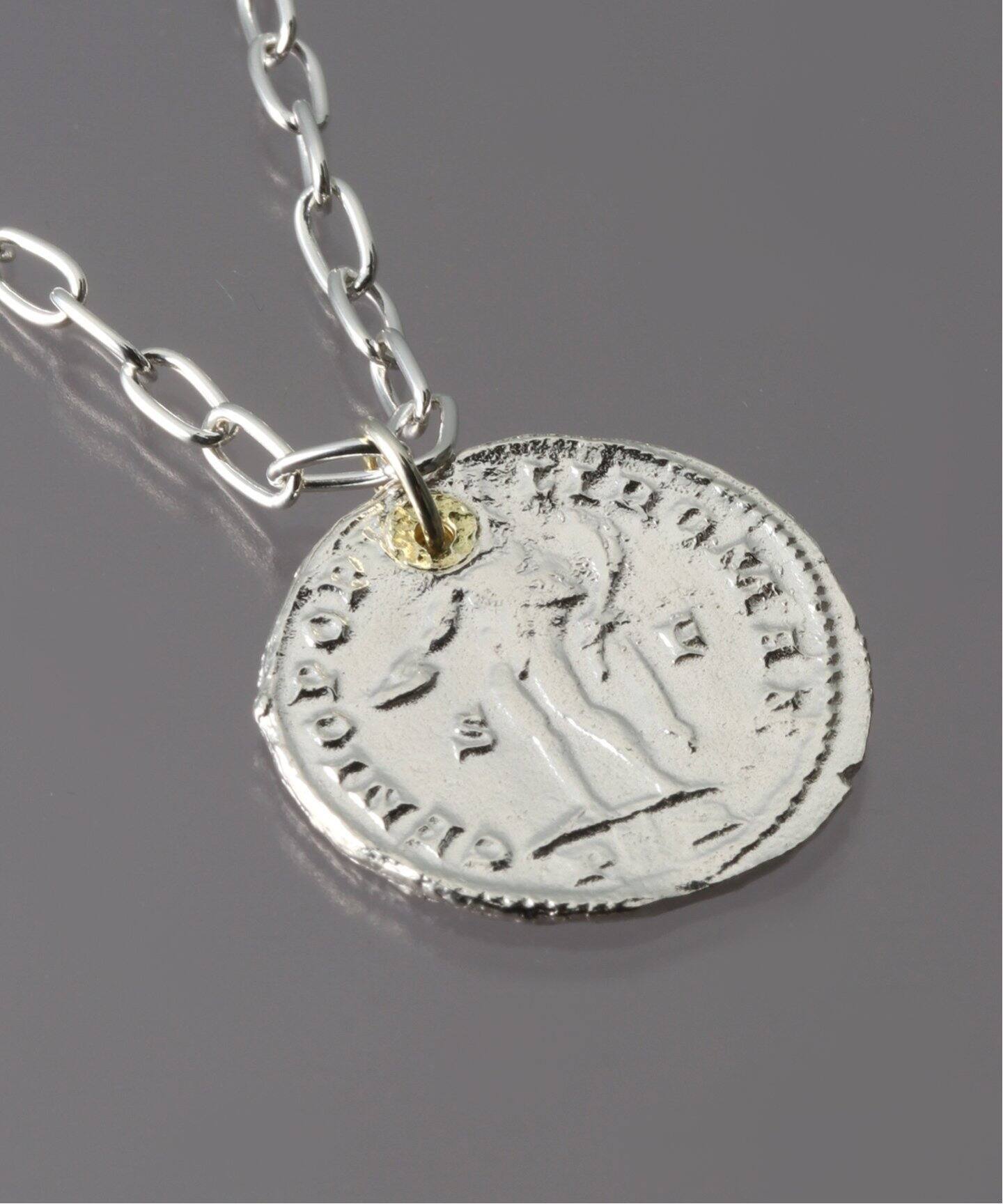 GIGI JEWERLY / ジジ・ジュエリー】Roman Coin Necklace / FOLLIS 