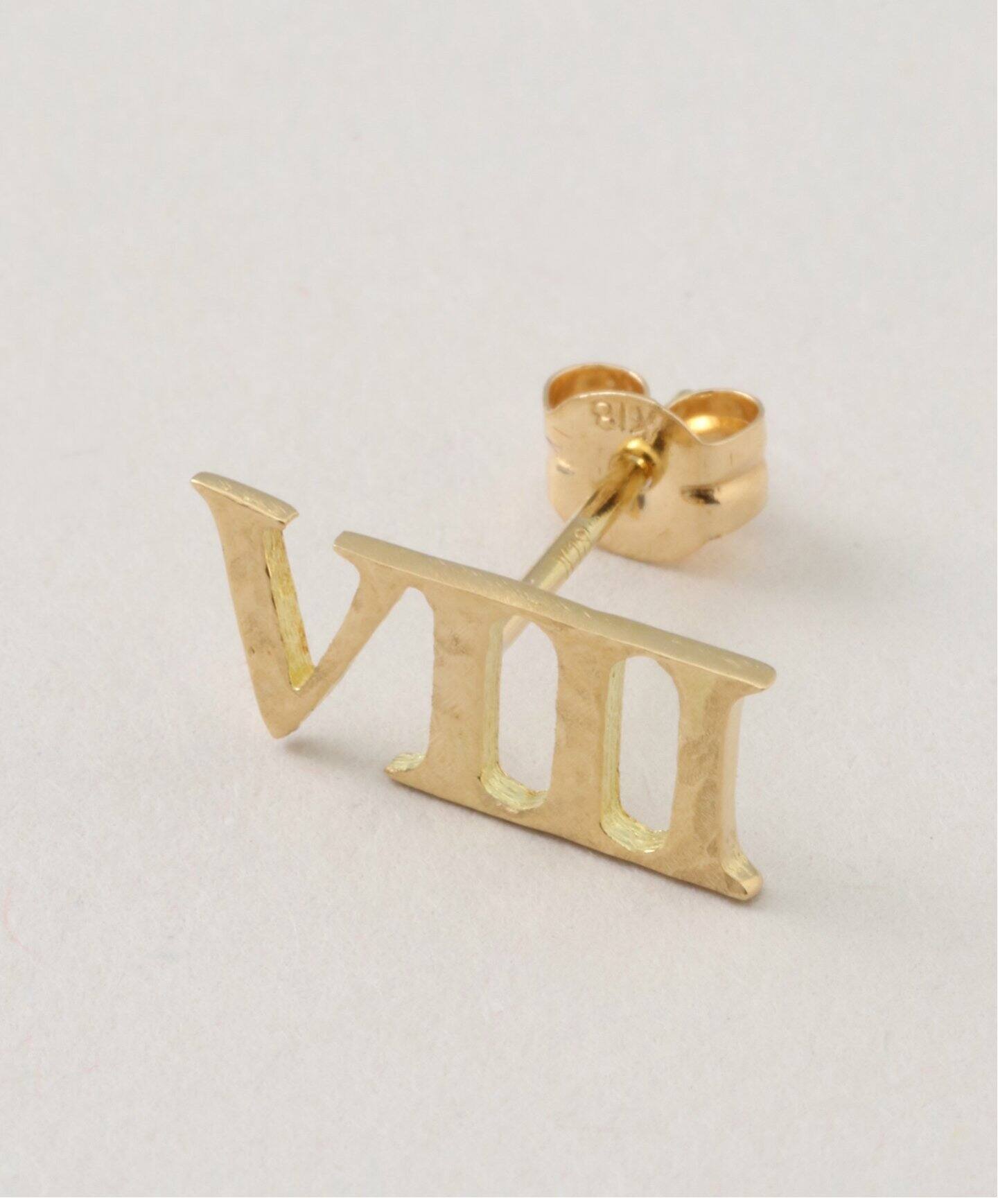 GIGI JEWERLY / ジジ・ジュエリー】Roman Number Earring 