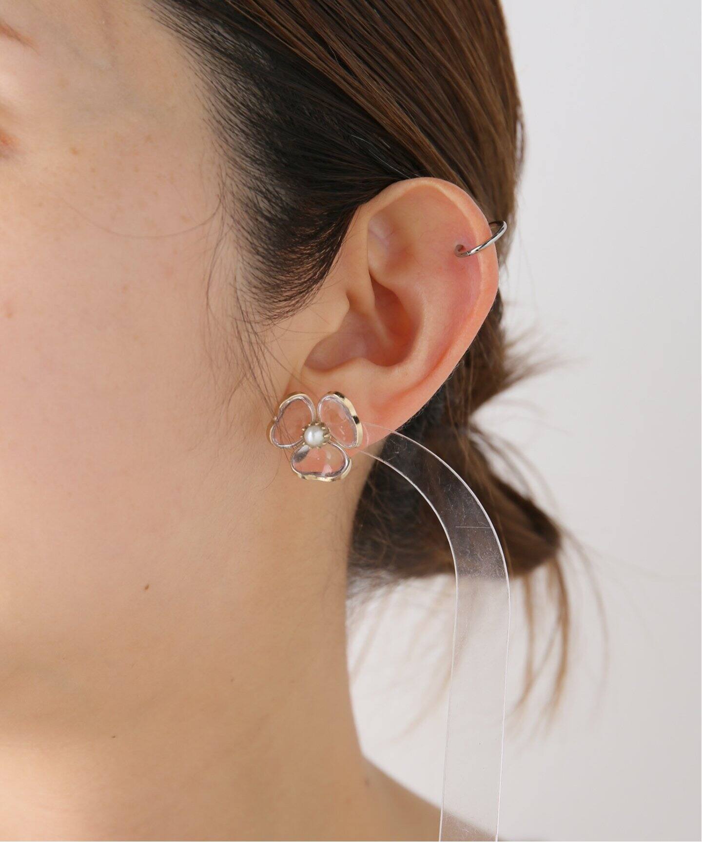 Junco Paris/ジュンコパリ】 フラワーピアス（ピアス（両耳用 