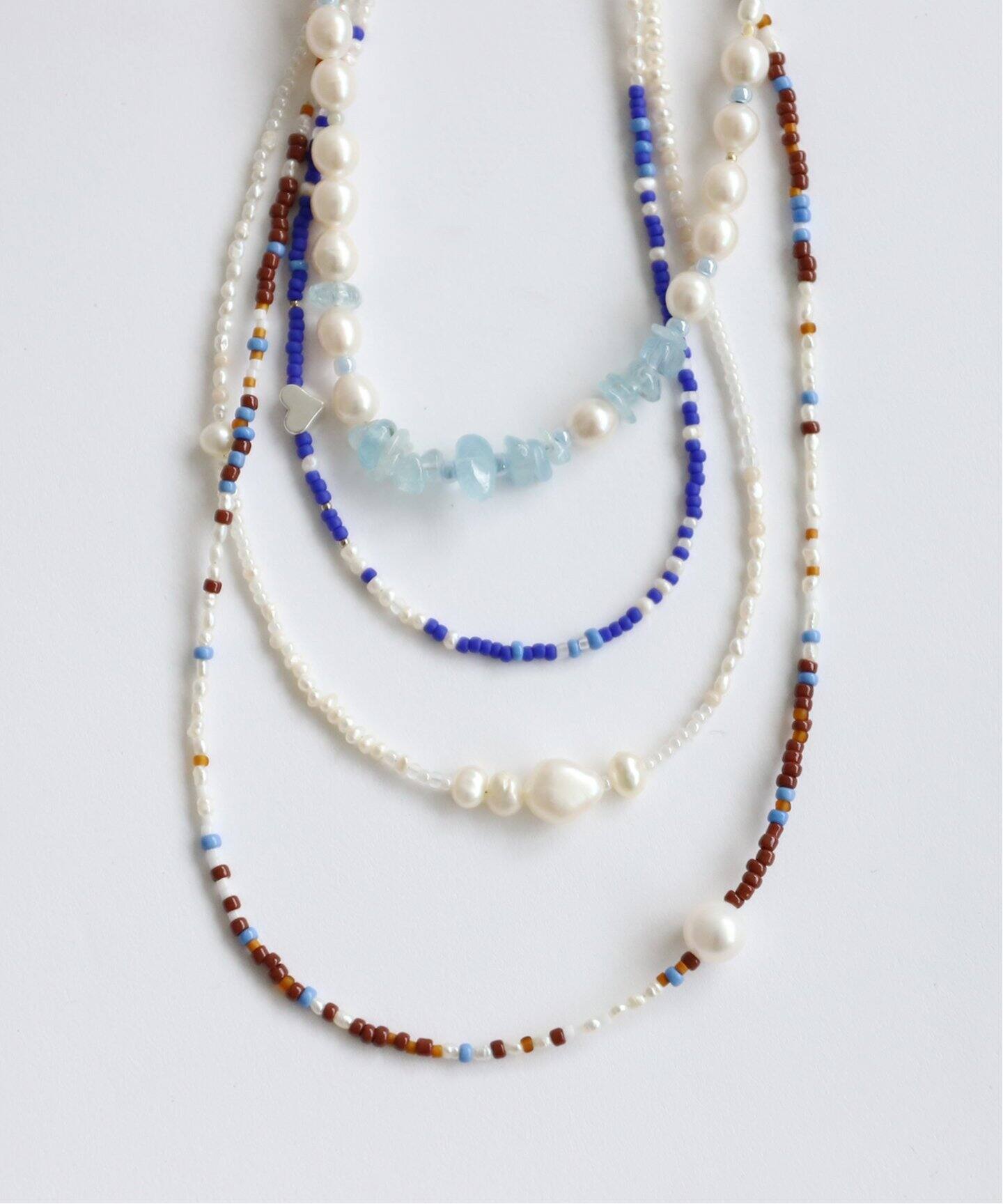 TON/トン】別注RIRIビーズネックレス（ネックレス）｜IENA（イエナ）の  