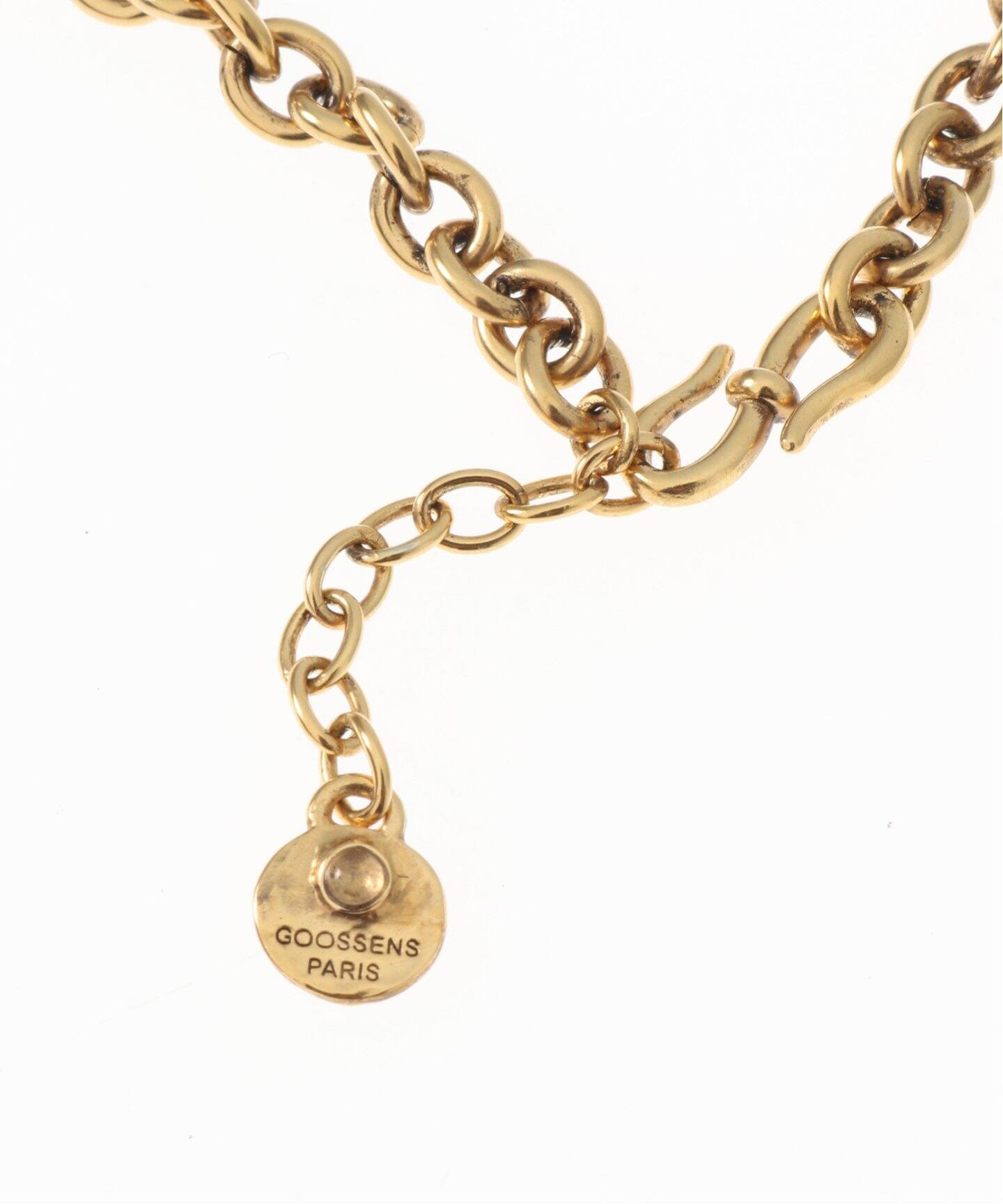 定価3.7万 GOOSSENS PARIS coin bracelet ゴールド｜ファッション