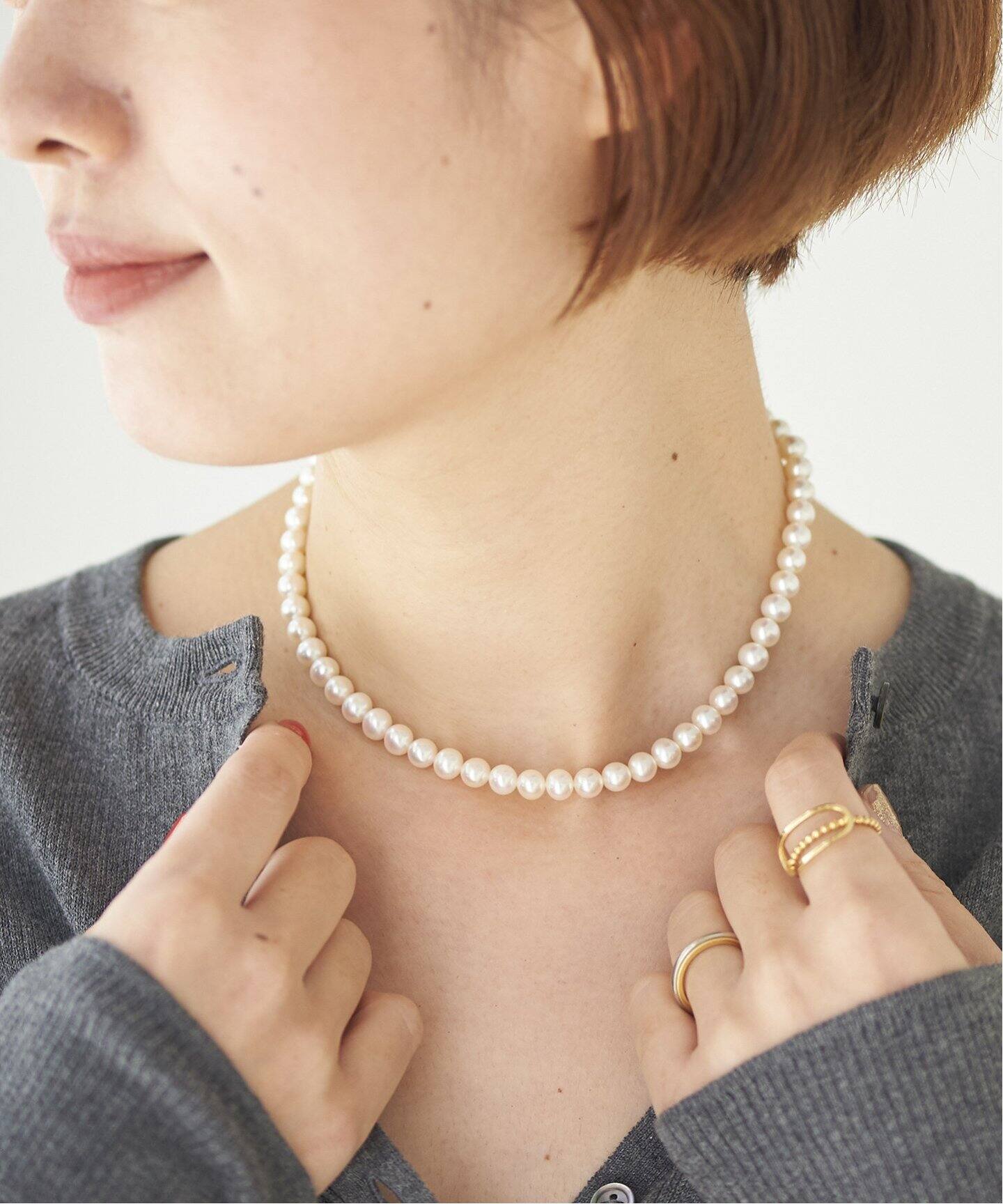 Lilas/リラ】 SP ROUND PEARL 36 ネックレス（ネックレス）｜Plage 