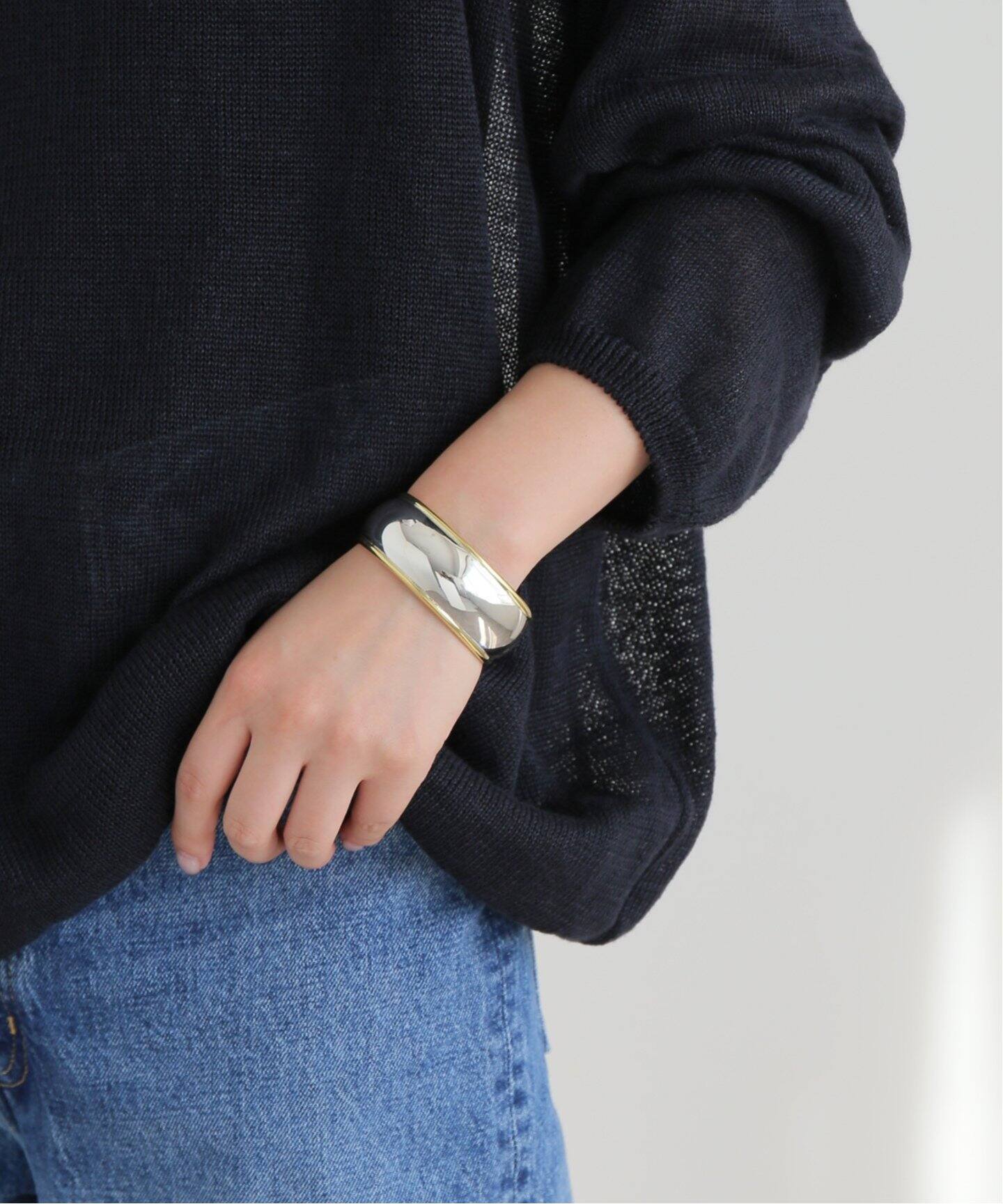 LAVER/ラバー】LATON COMBI BRACELET（PLAIN）（ブレスレット 