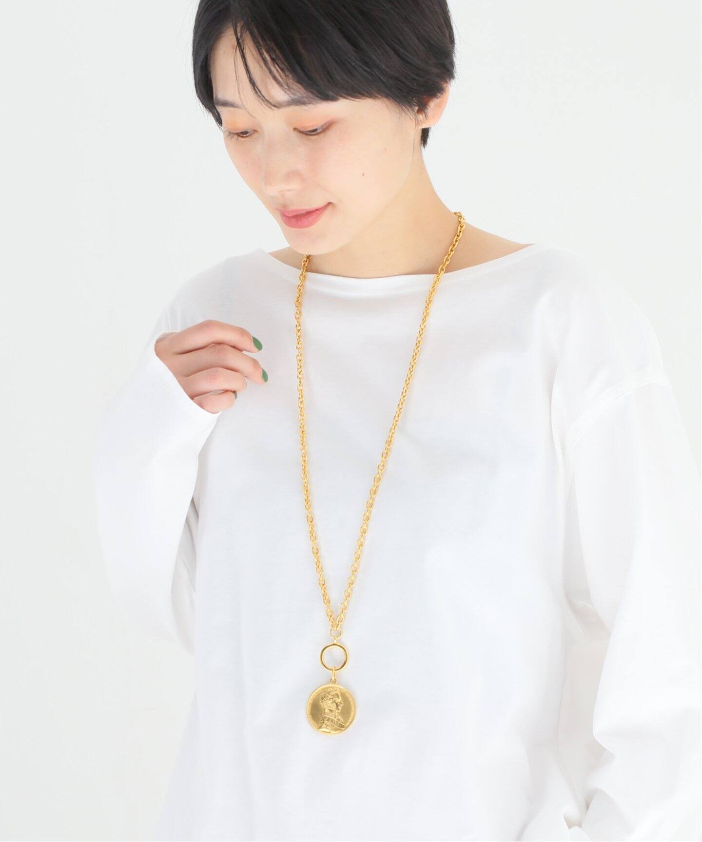 BEN AMUN/ベン アムン】別注3wayコインネックレス◇（ネックレス 