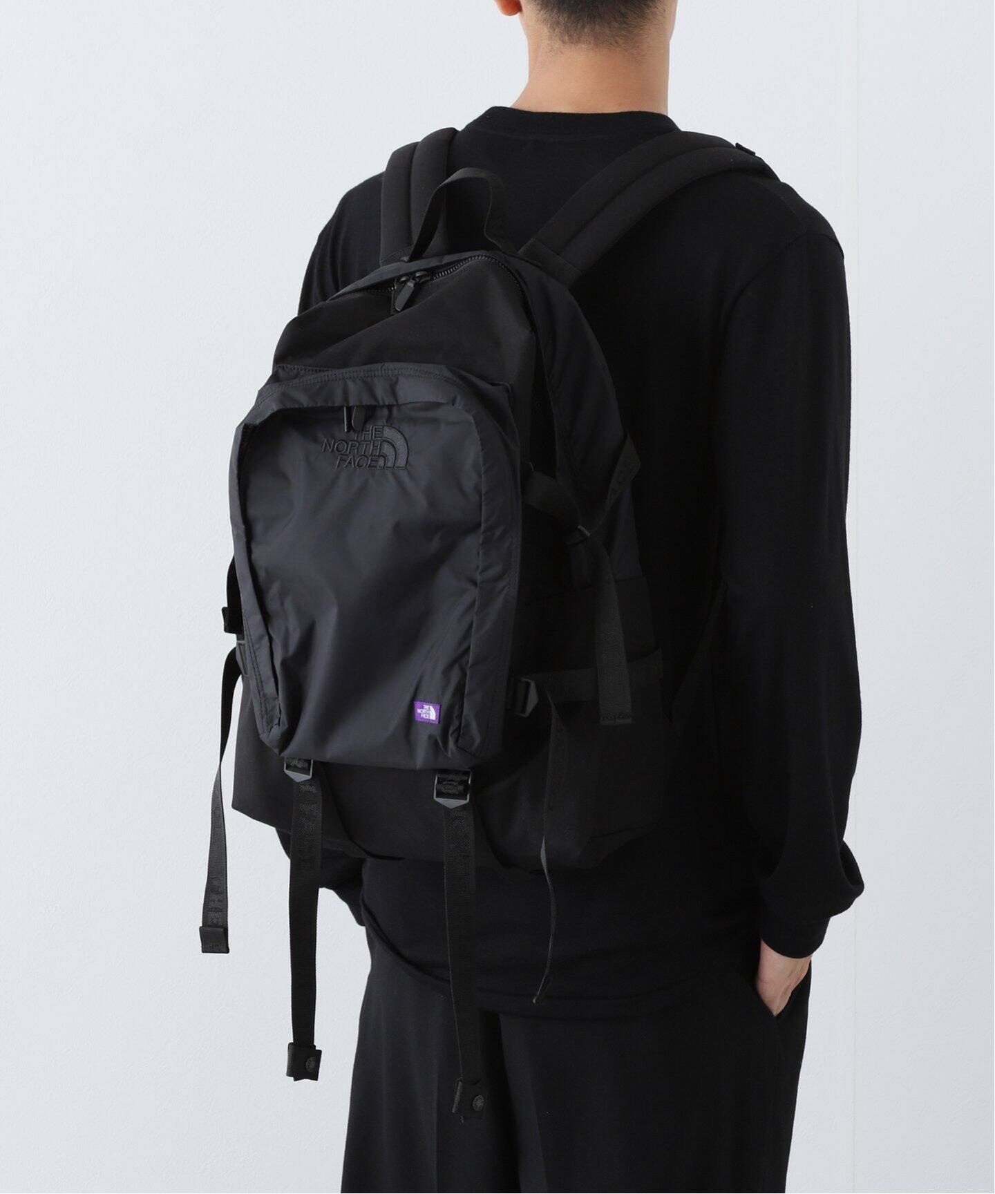 希少NORTH とてつもなく FACE PURPLE LABELデイパック GOOUT掲載商品