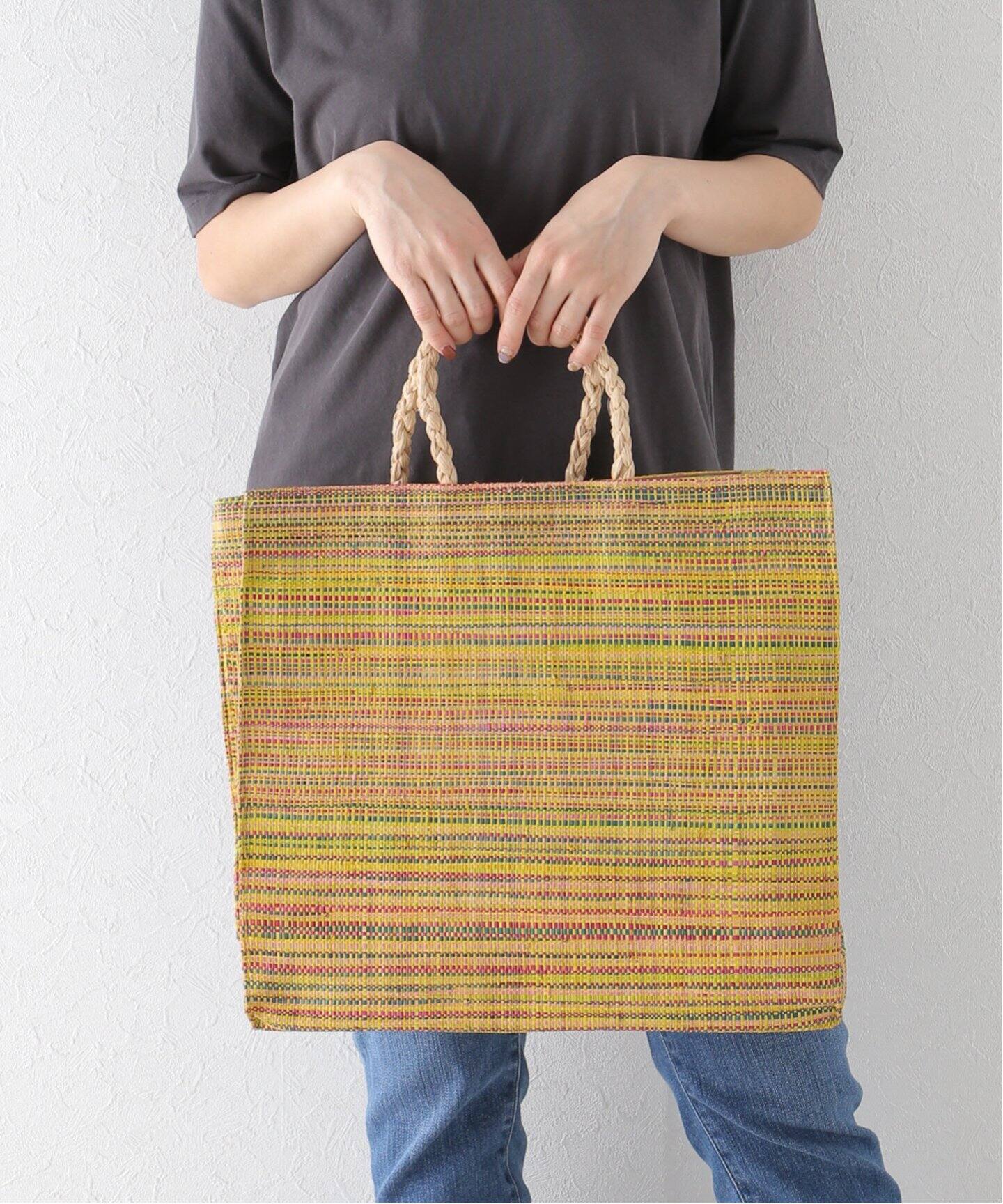 Le voyage en panie / ル ヴォヤージュ エン パニエ】ラフィア マルチ  