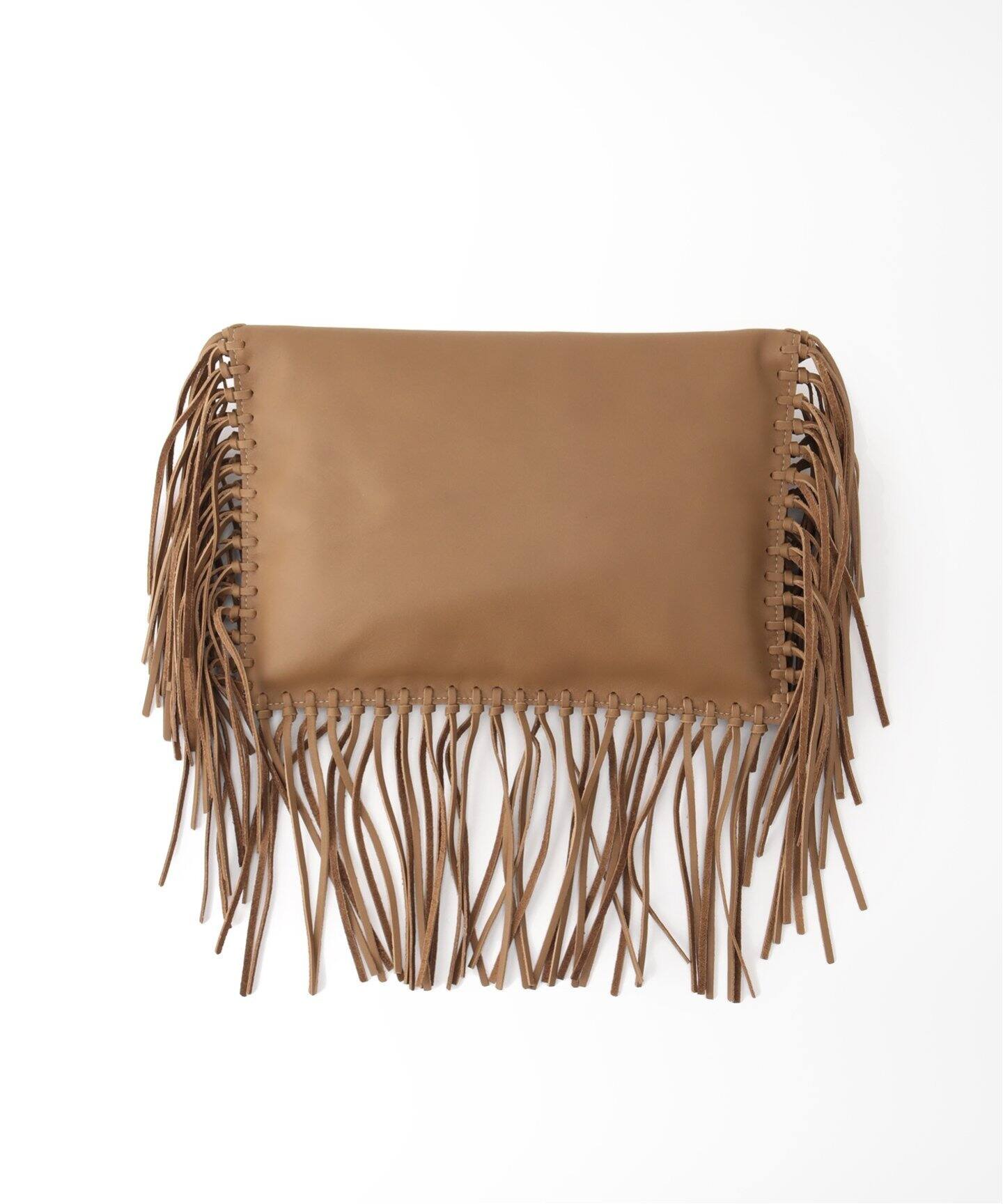 BAGMATI / バグマティ】フリンジクラッチ バック（クラッチバッグ  