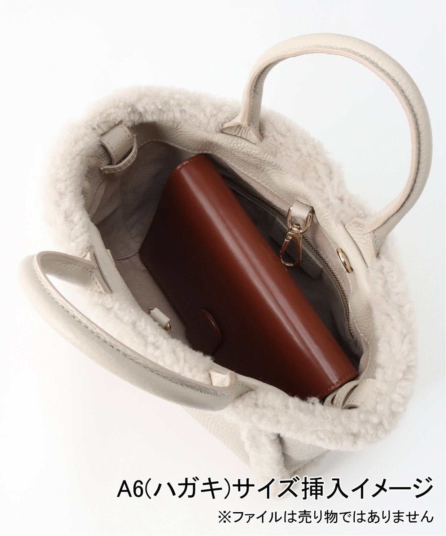 CHRISTIAN VILLA /クリスチャンヴィラ】ムートン 2WAY BAG（トート  