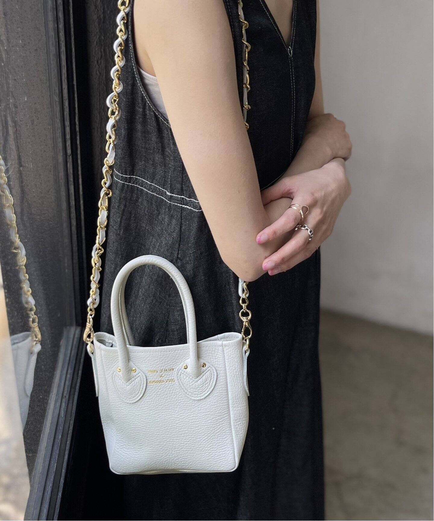 YOUNG＆OLSEN / ヤング アンド オルセン】ENBOSSEDLEATHER D TOTE 別注 
