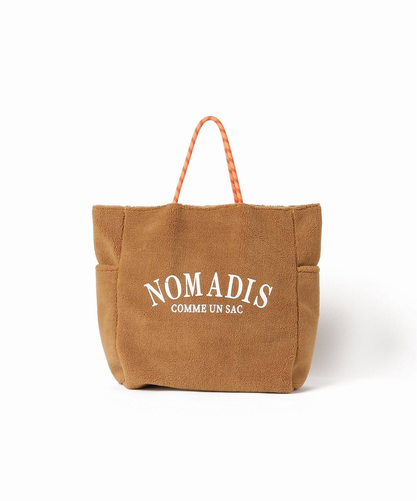 NOMADIS/ノマディス】ボアロゴトートバッグ（トートバッグ 