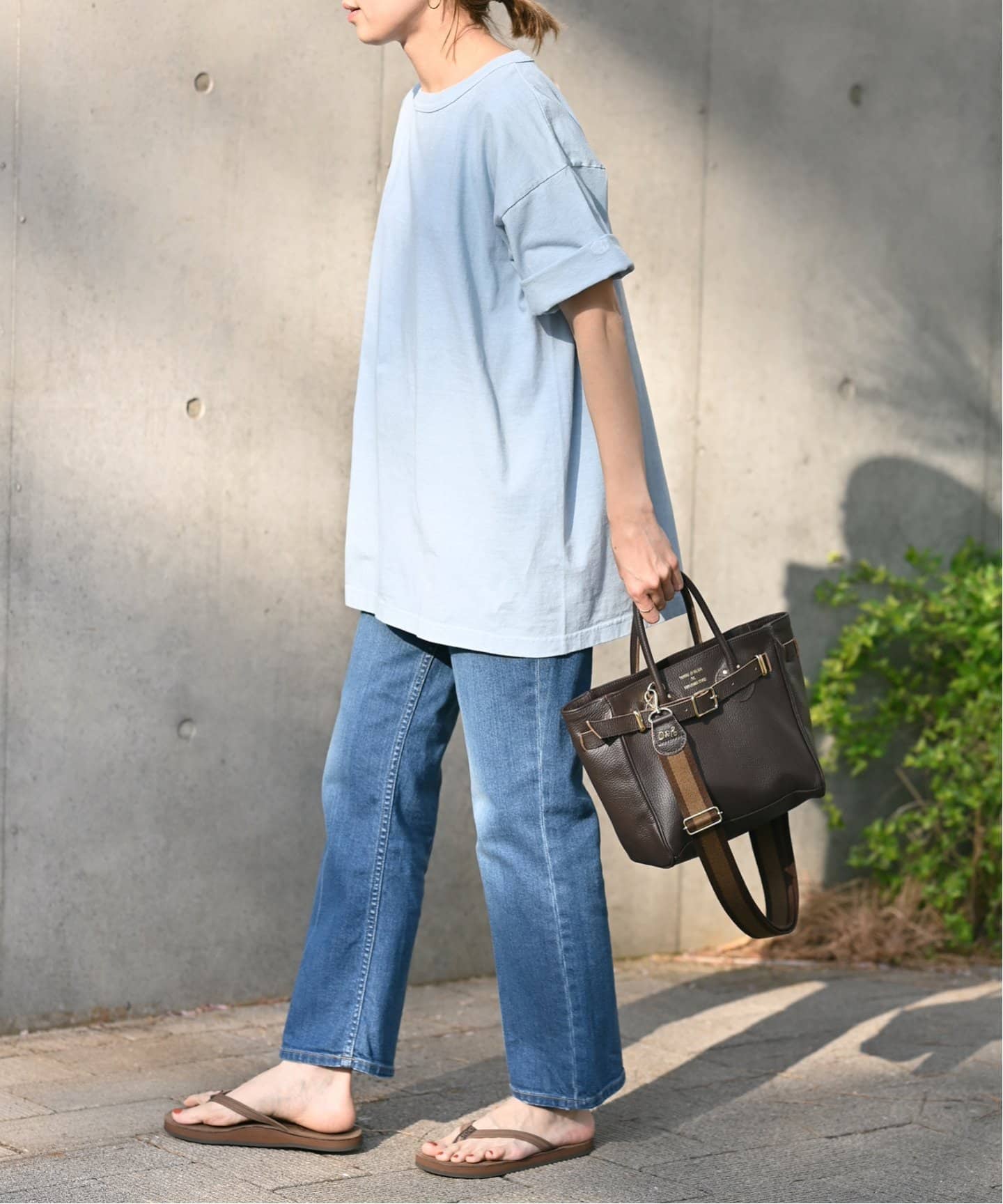 YOUNG&OLSEN/ヤングアンドオルセン】別注ストラップ付きベルトバック ...