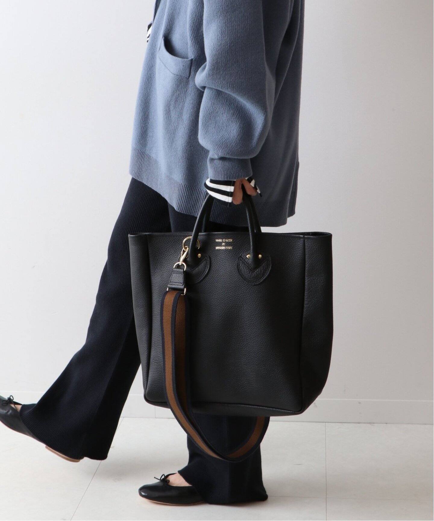 WEB限定【YOUNG＆OLSEN】別注トート Mストラップ付き2◇（トートバッグ  