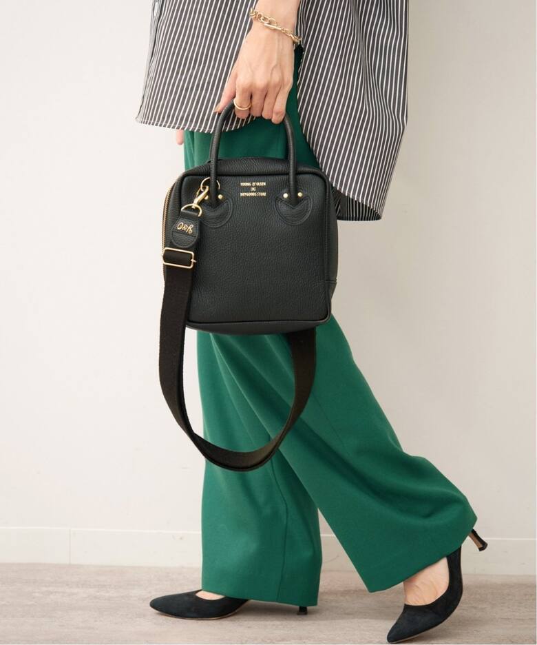 YOUNG&OLSEN/ヤングアンドオルセン】別注ボトルバッグ3（ショルダー  