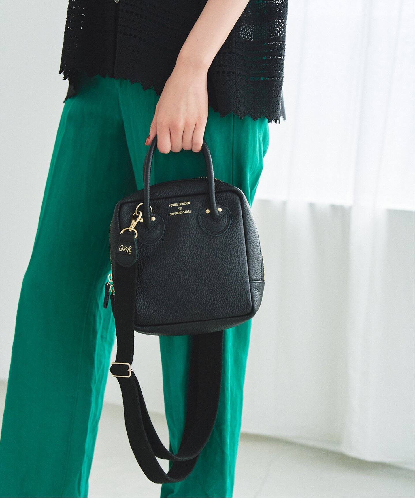 YOUNG&OLSEN/ヤングアンドオルセン】別注ボトルバッグ3（ショルダー  