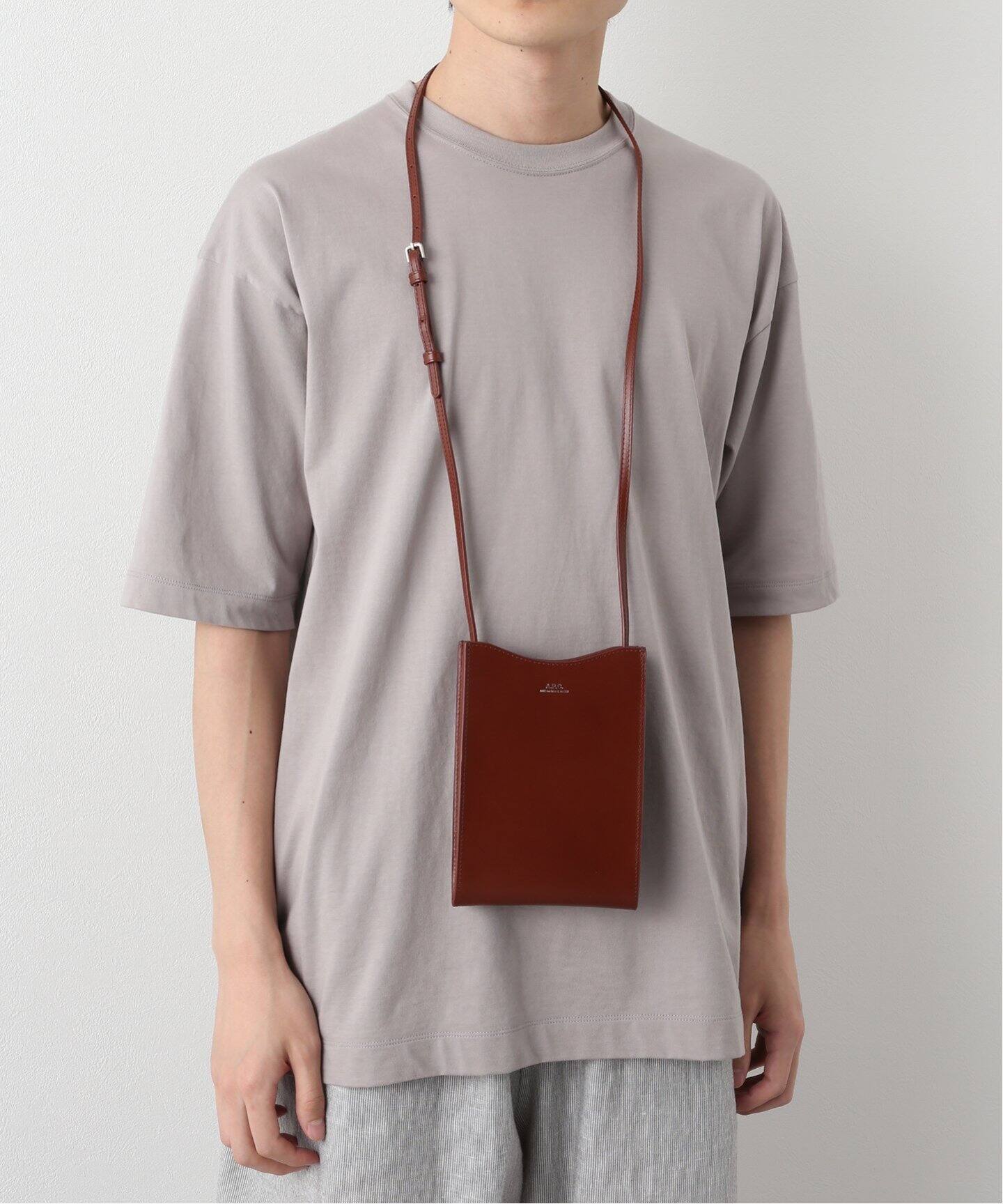 A.P.C. / アー ペー セー】 NECK POUCH JAMIE レザーショルダー 